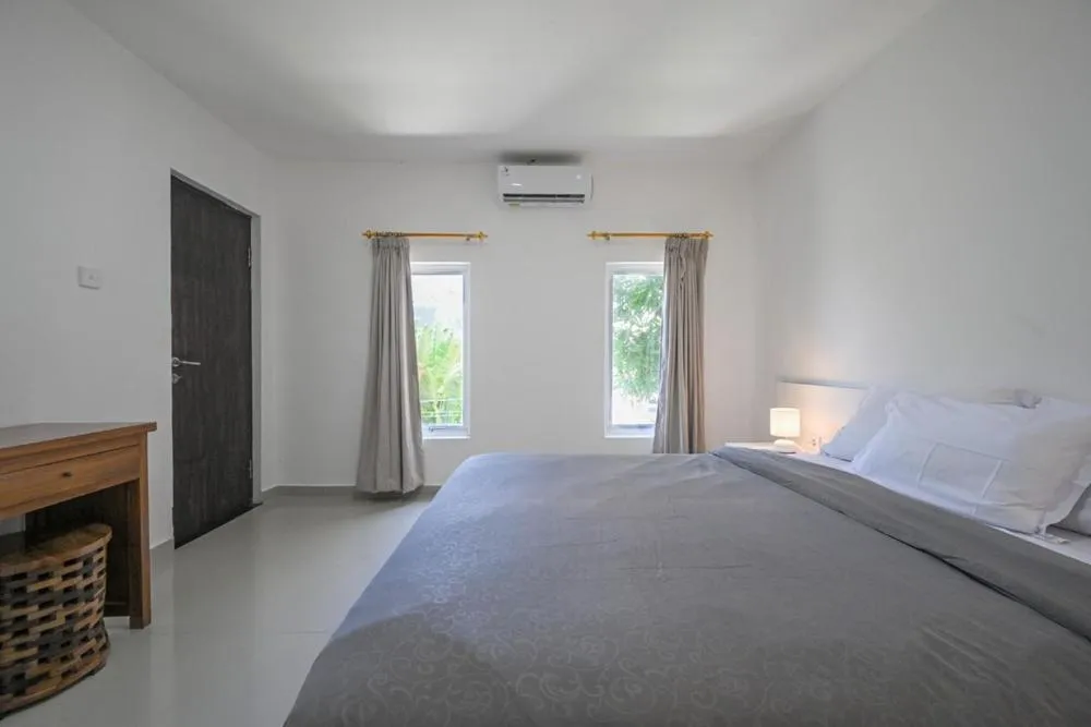 Bed in The Lavana Tresna Villa 7 Nusa Dua