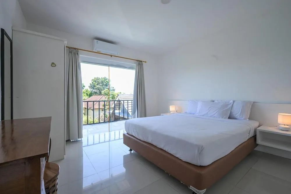 Bed in The Lavana Tresna Villa 7 Nusa Dua