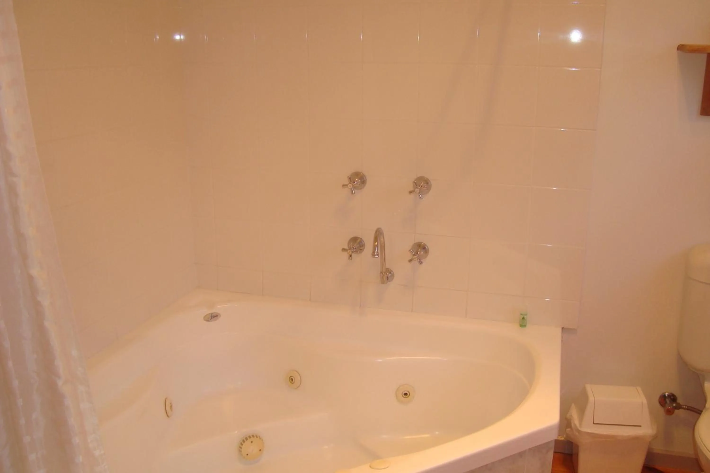 Hot Tub in Elm Lodge Bright