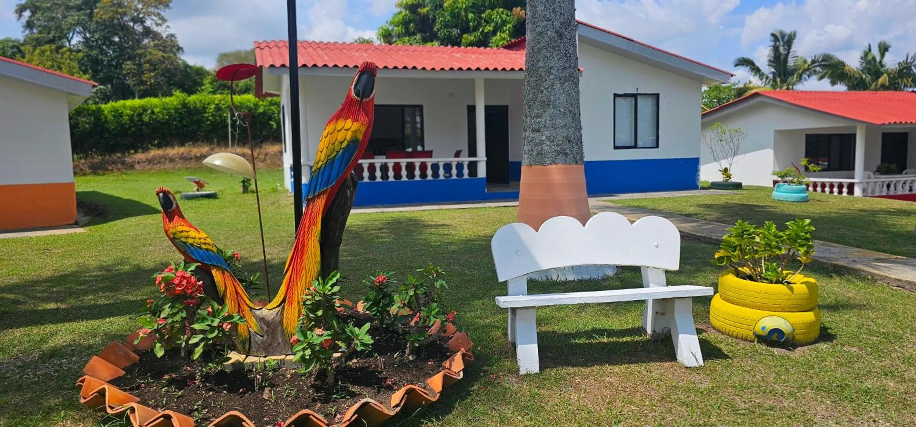 Garden in Cabañas Cafeteras Cerritos