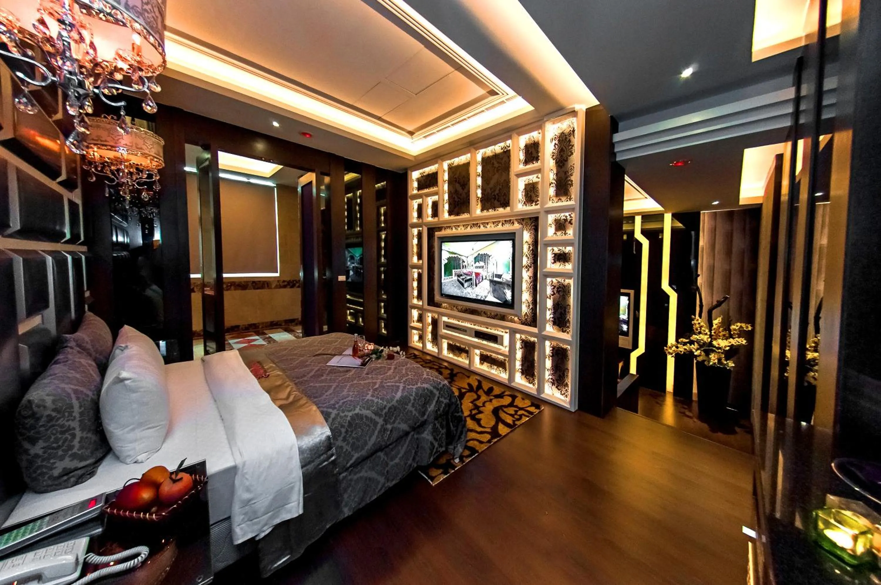 Photo of the whole room, Bed in Jinsha Motel