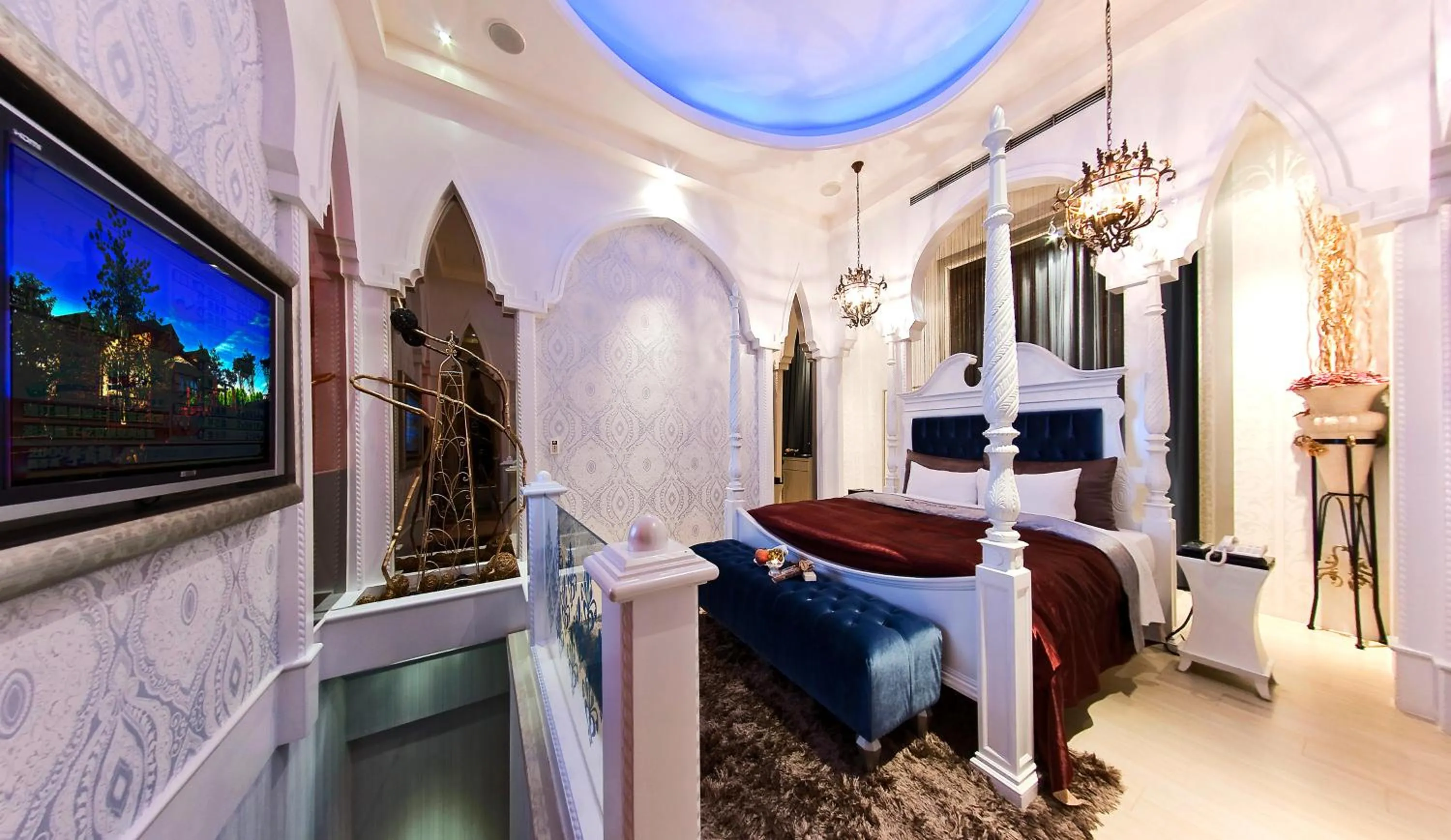 Photo of the whole room, Bed in Jinsha Motel