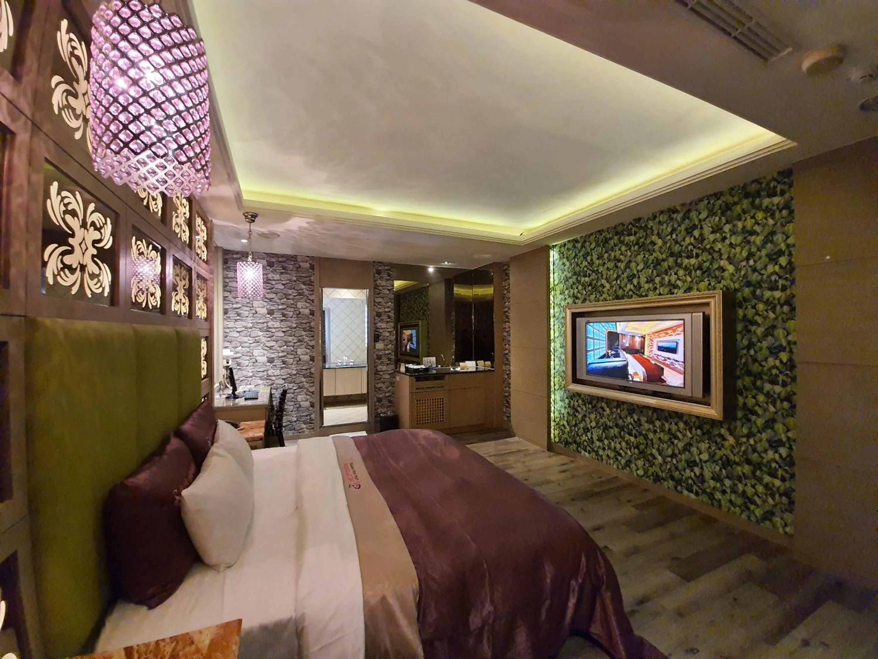 Photo of the whole room, Bed in Jinsha Motel