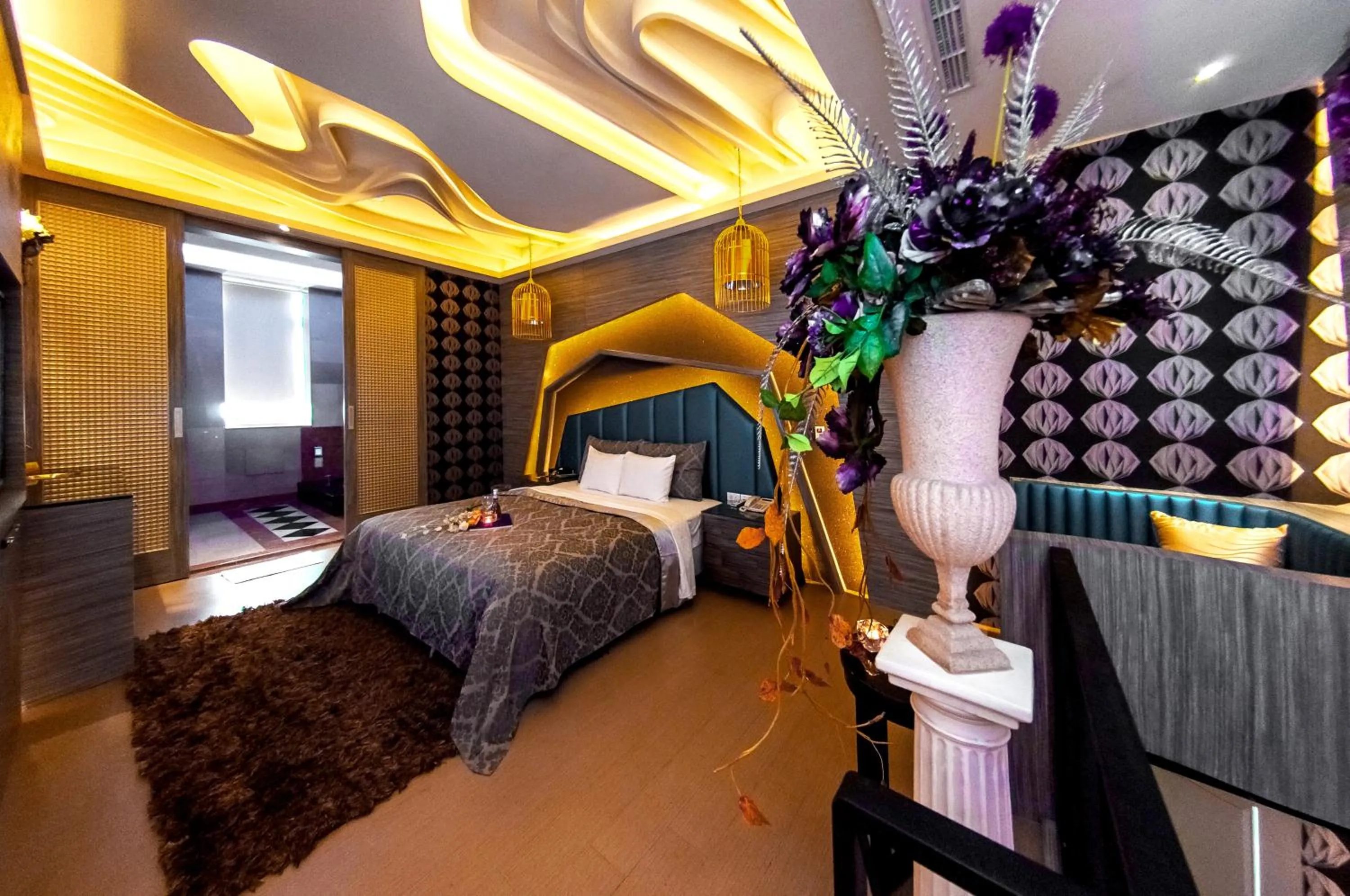 Photo of the whole room, Bed in Jinsha Motel