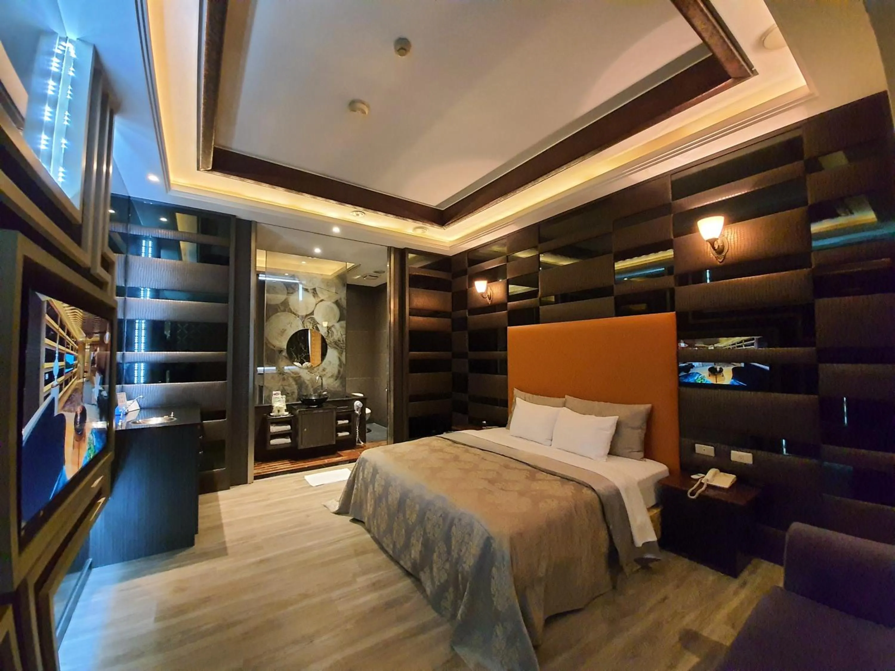 Photo of the whole room, Bed in Jinsha Motel