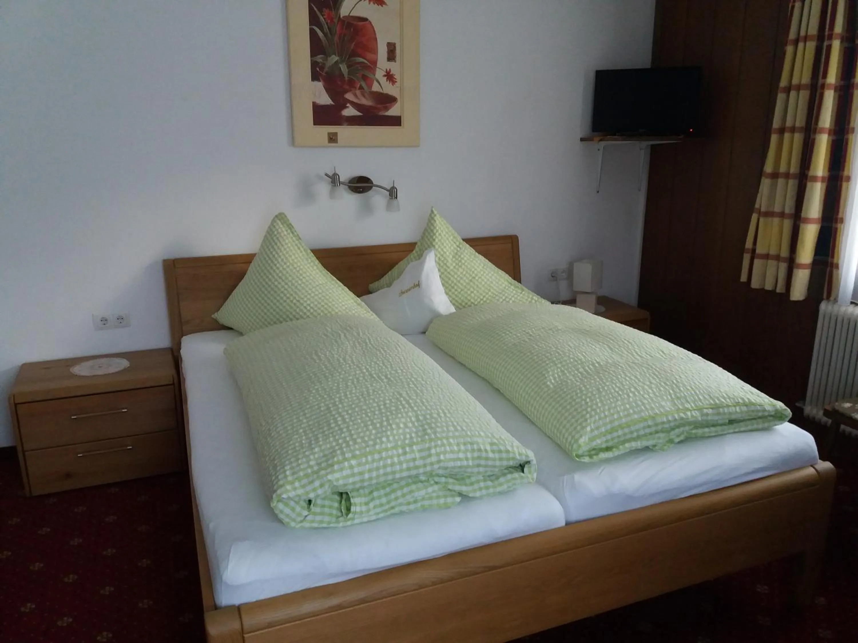 Bed in Pension Sonnenhof