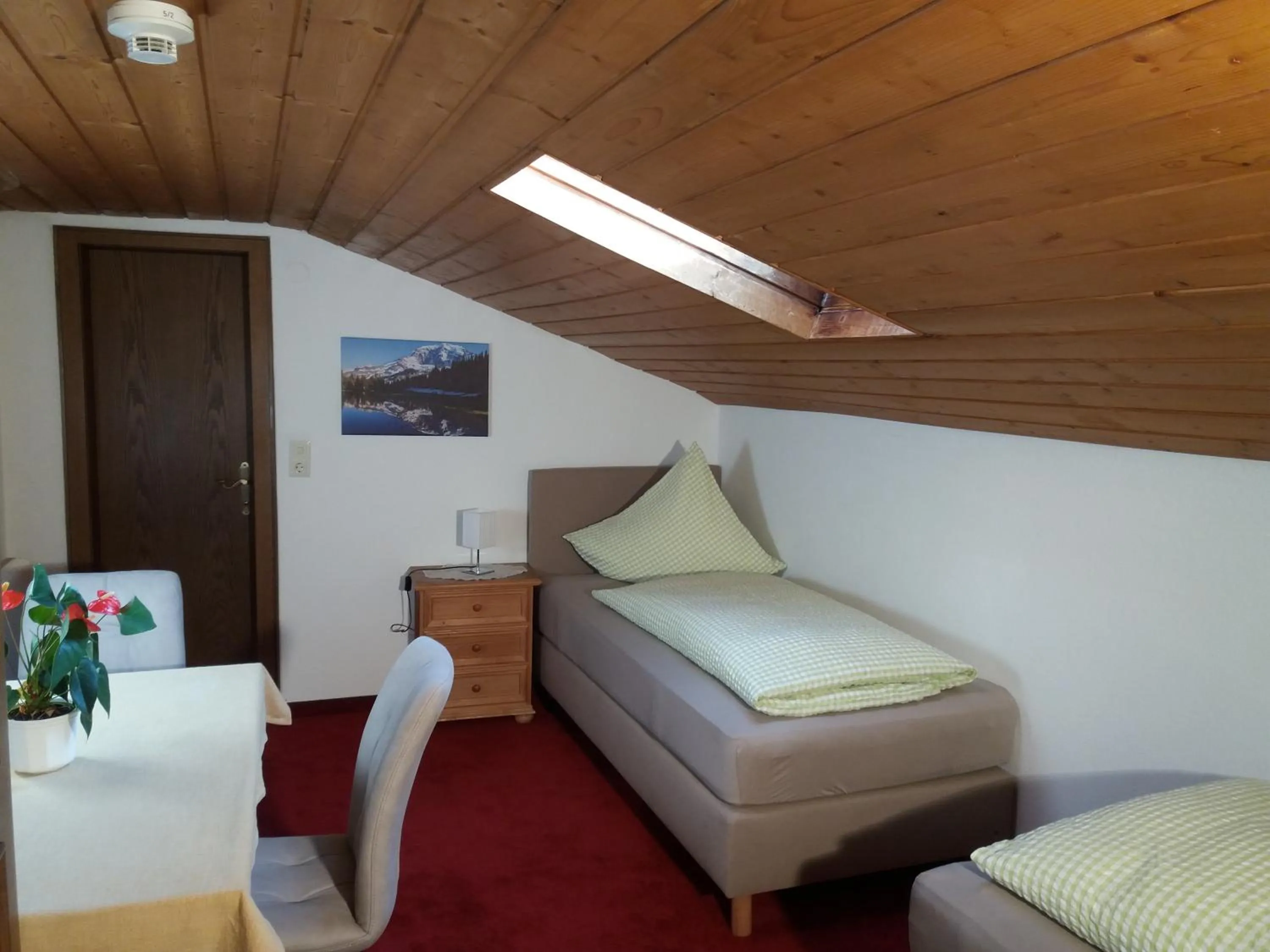 Bedroom, Bed in Pension Sonnenhof