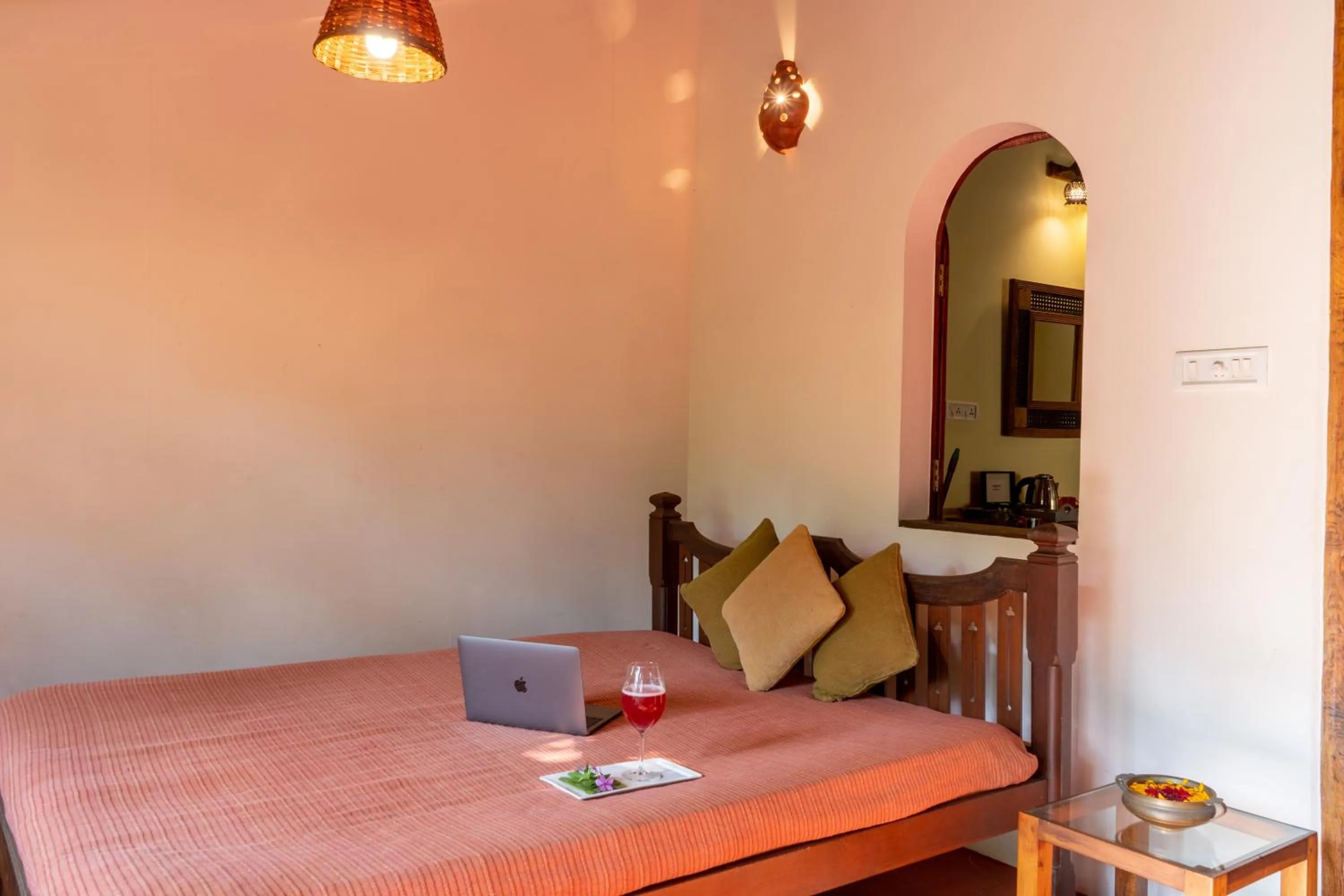 Bed in Amritara A Beach Symphony