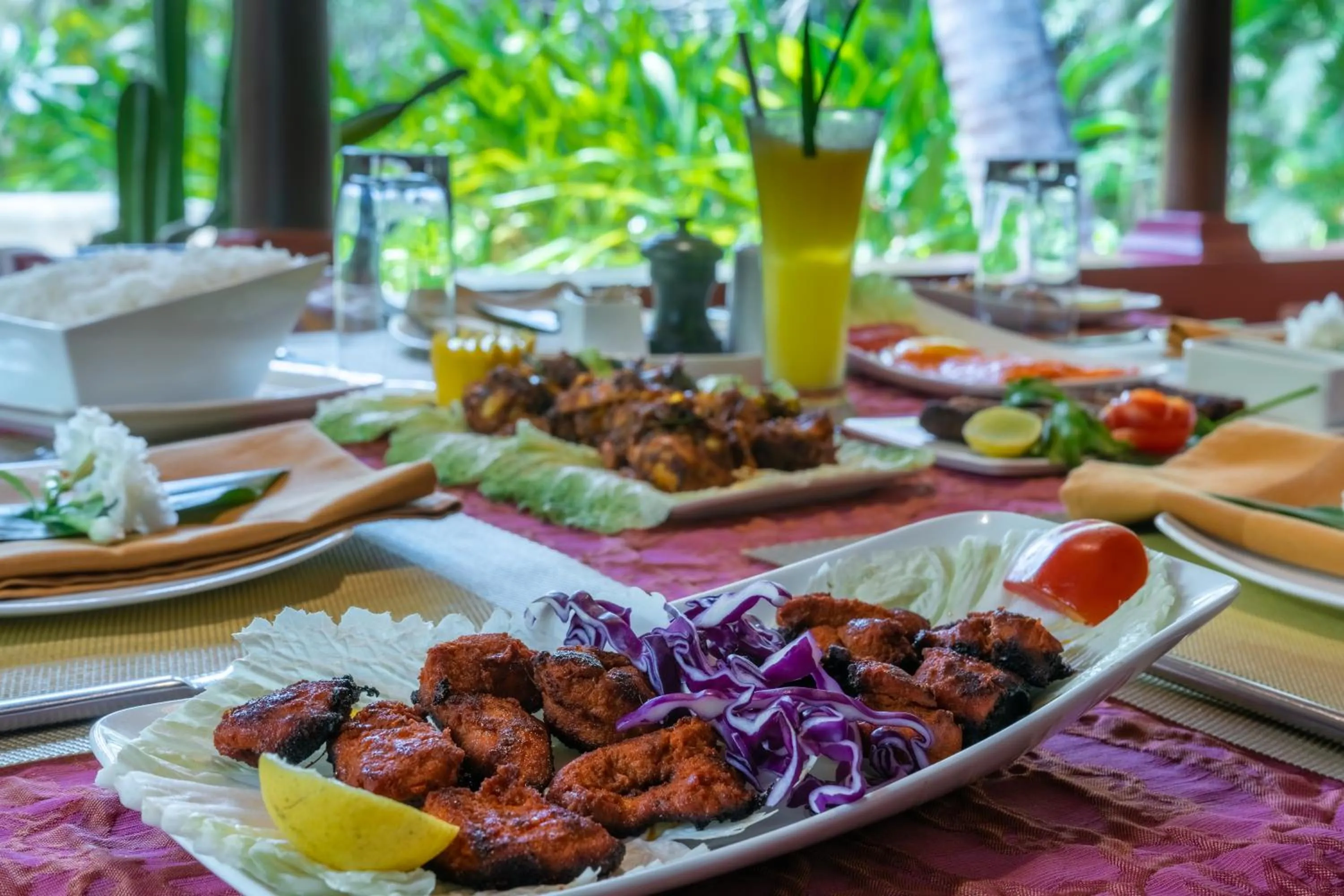 Restaurant/places to eat in Amritara A Beach Symphony