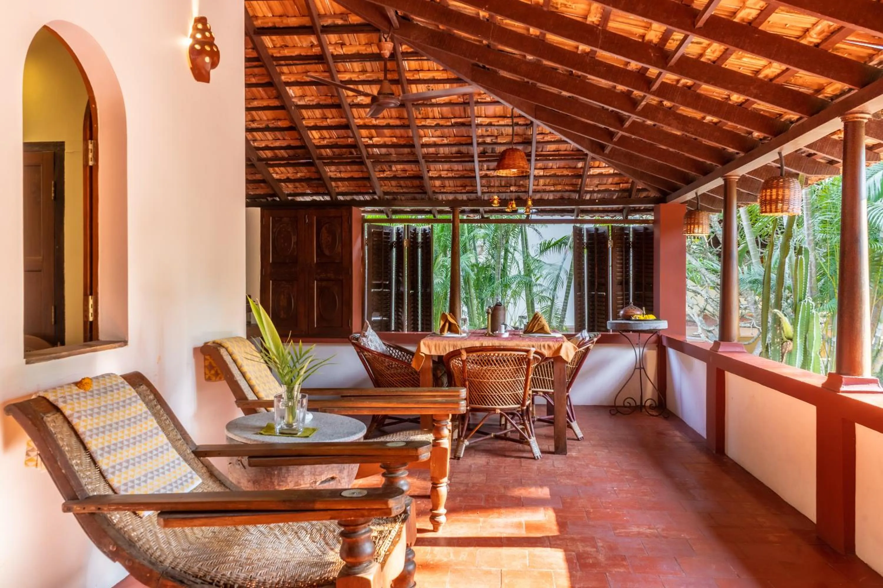 Seating area in Amritara A Beach Symphony