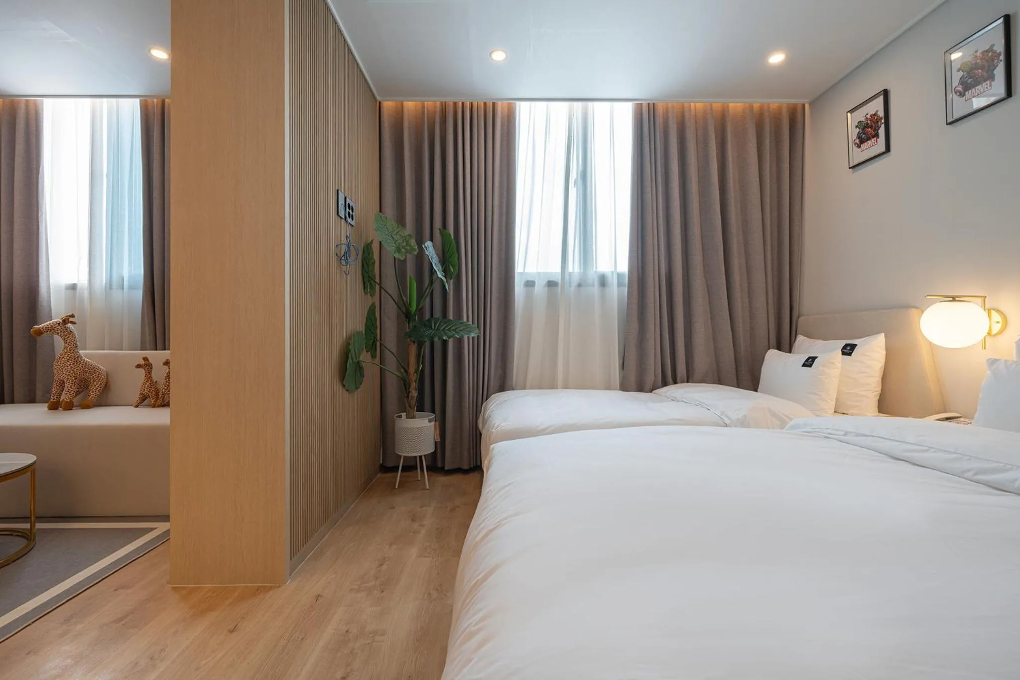 Bed in Browndot Gangneung Station