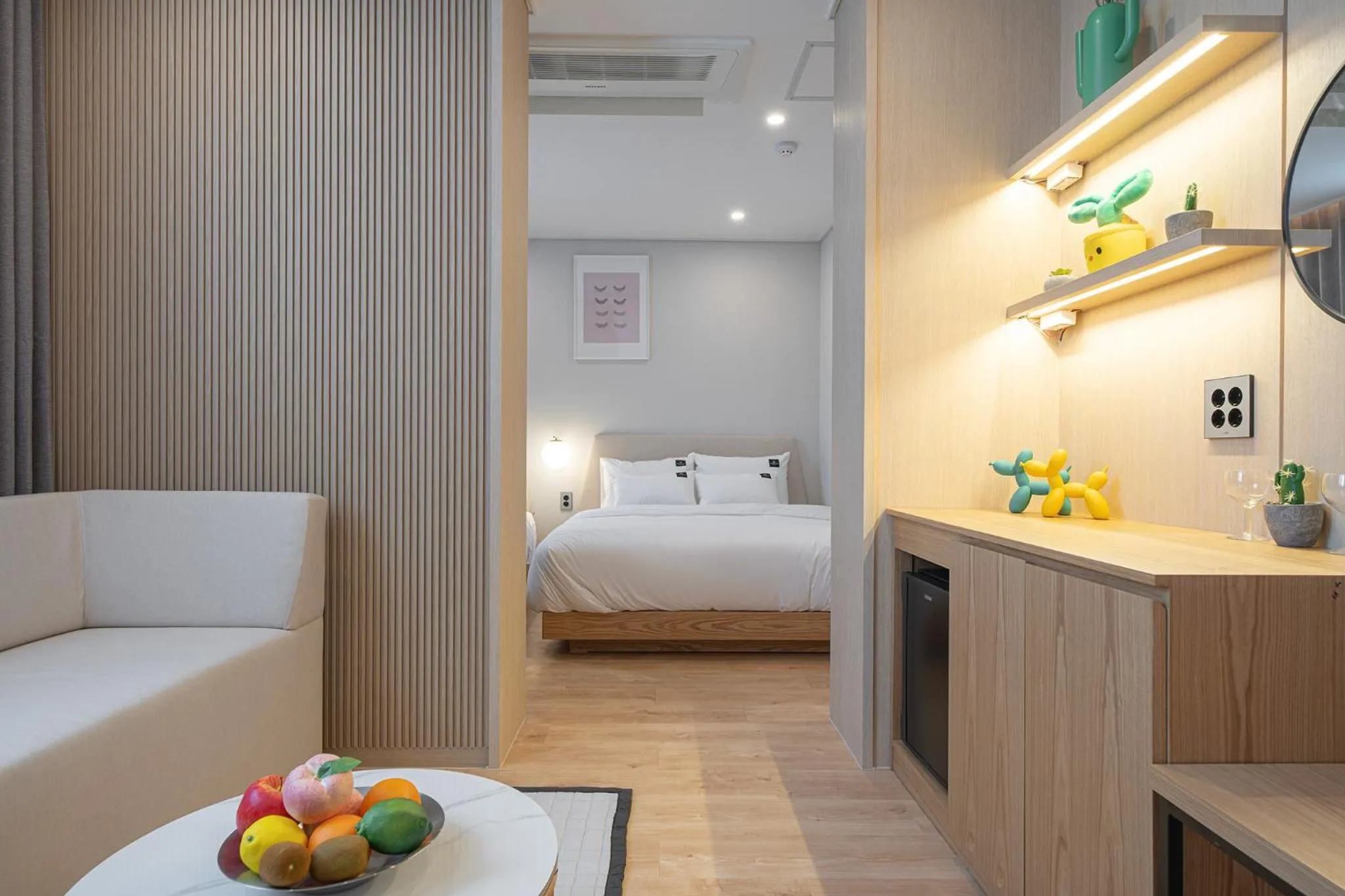 Bed in Browndot Gangneung Station