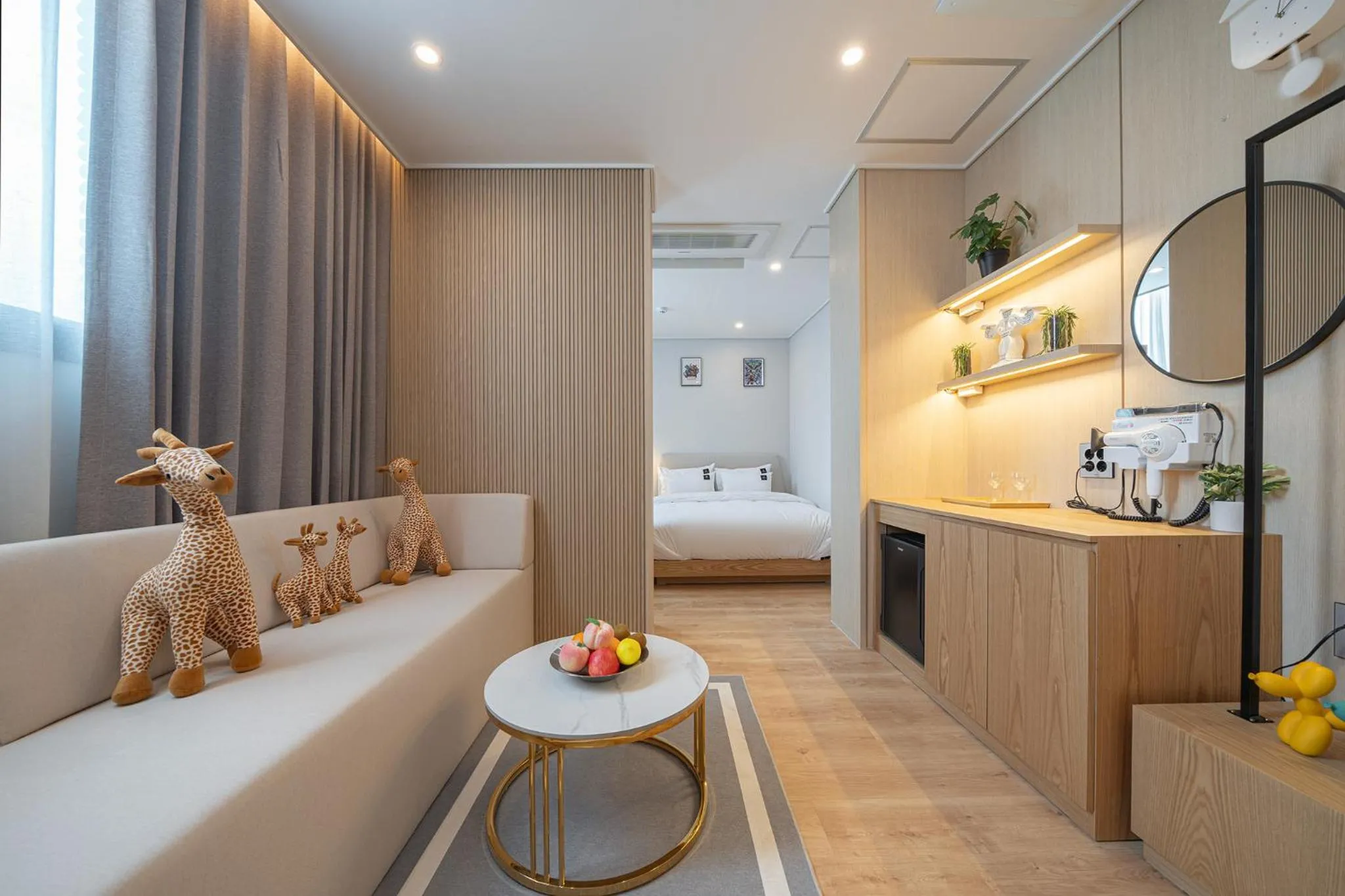 Bed in Browndot Gangneung Station