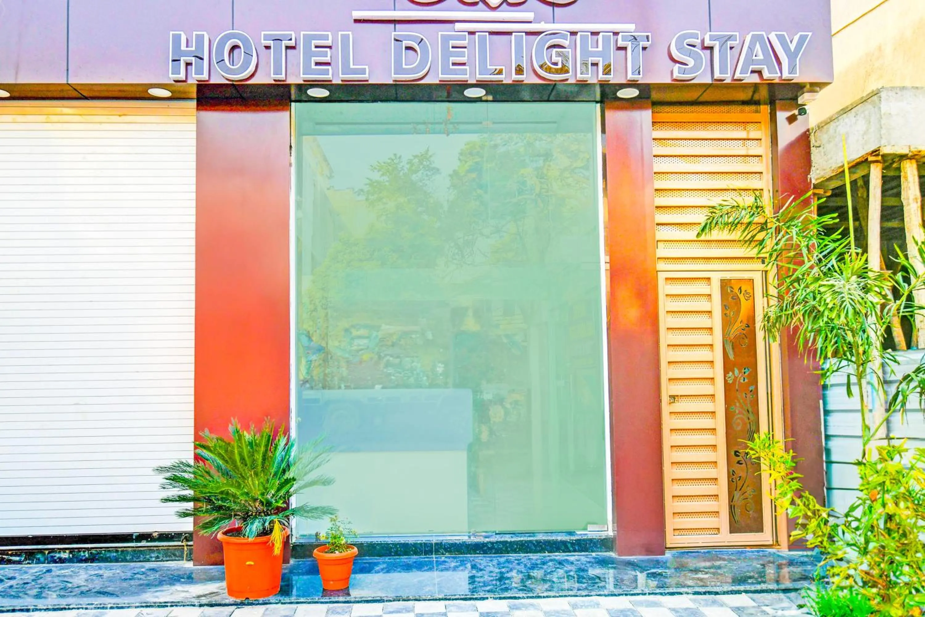 Facade/entrance in Hotel O Delight Stay