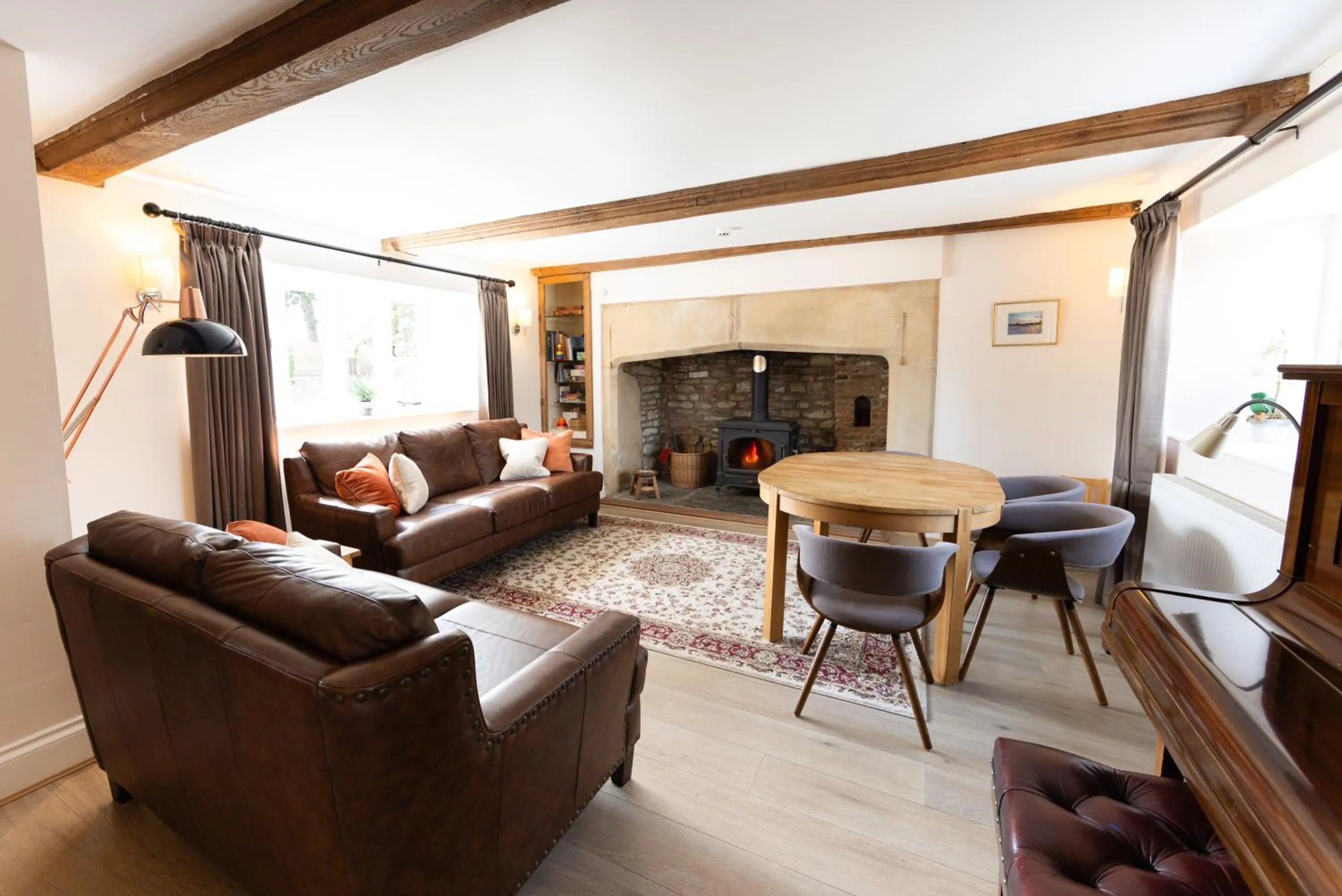 Communal lounge/ TV room in The Lighthouse