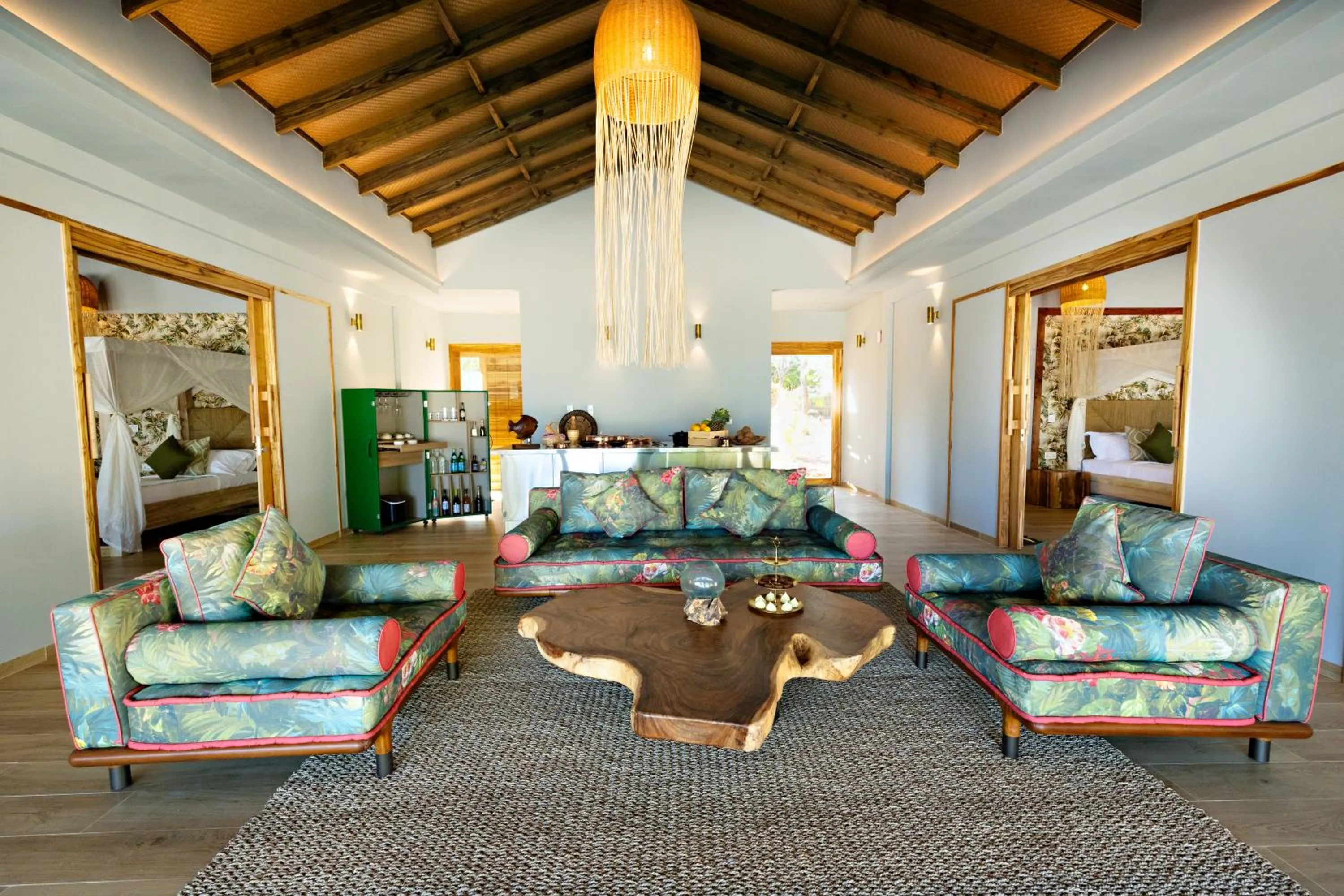 Living room in Bawe Island Zanzibar