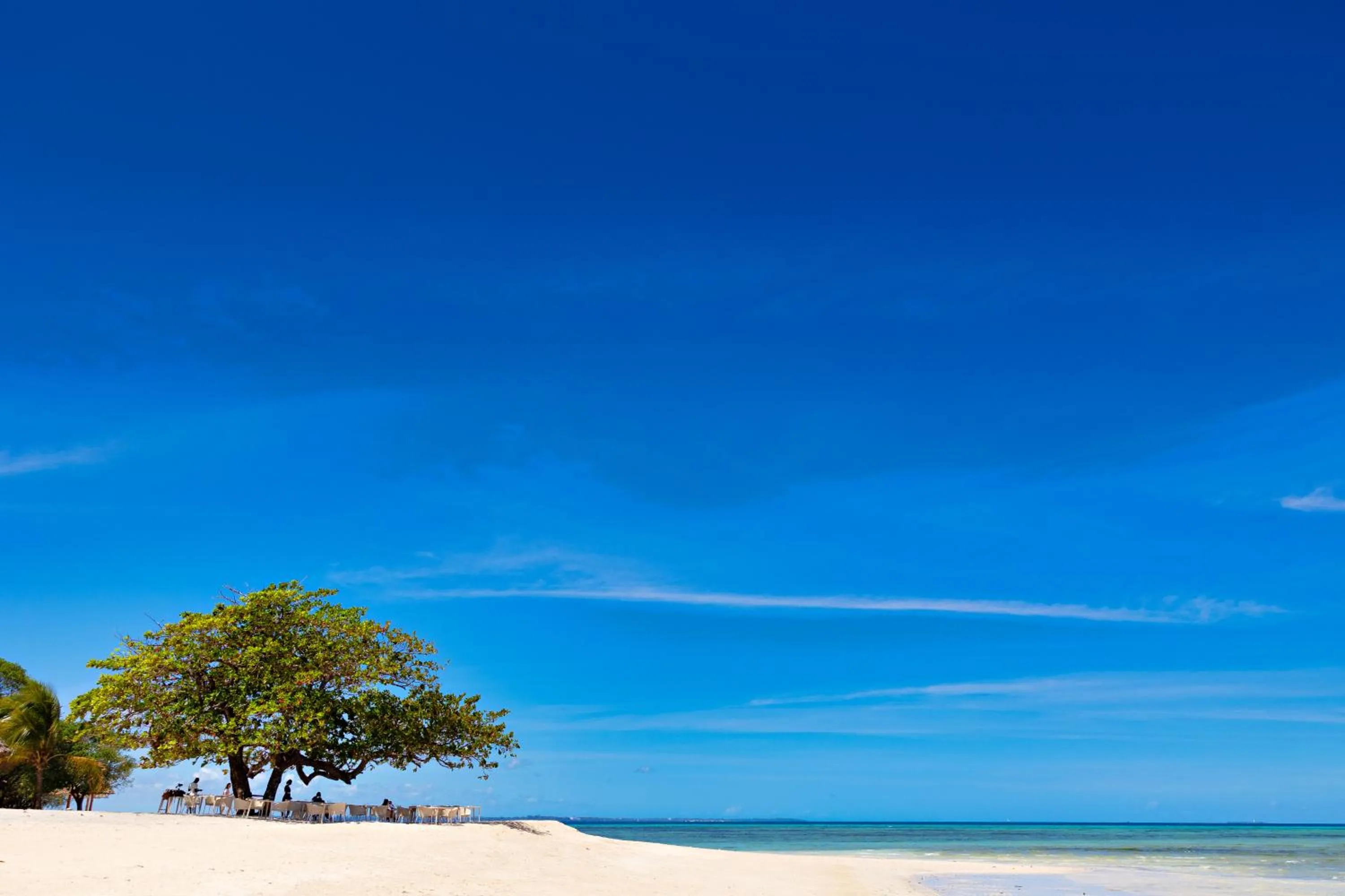 Beach in Bawe Island Zanzibar