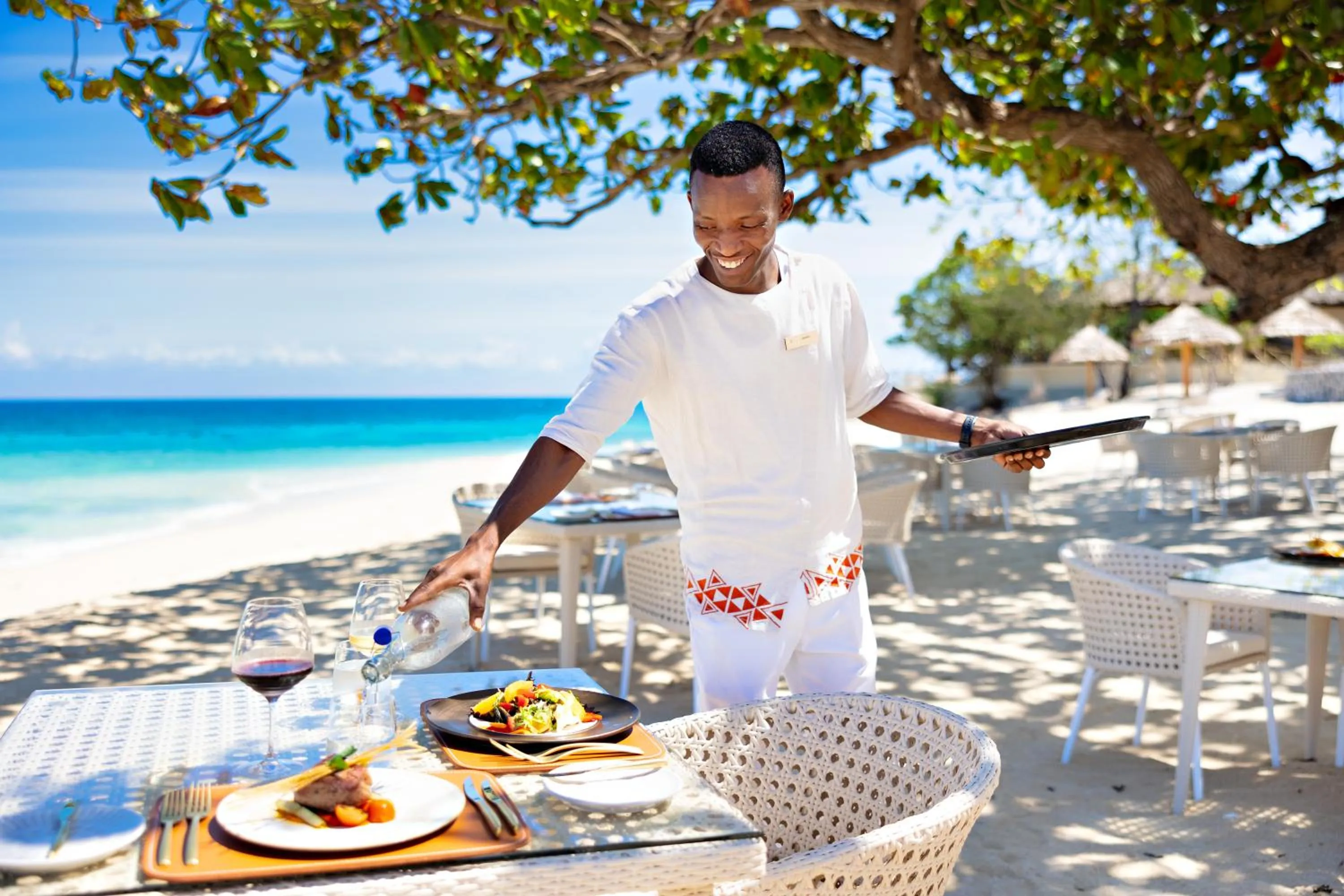 Restaurant/places to eat in Bawe Island Zanzibar