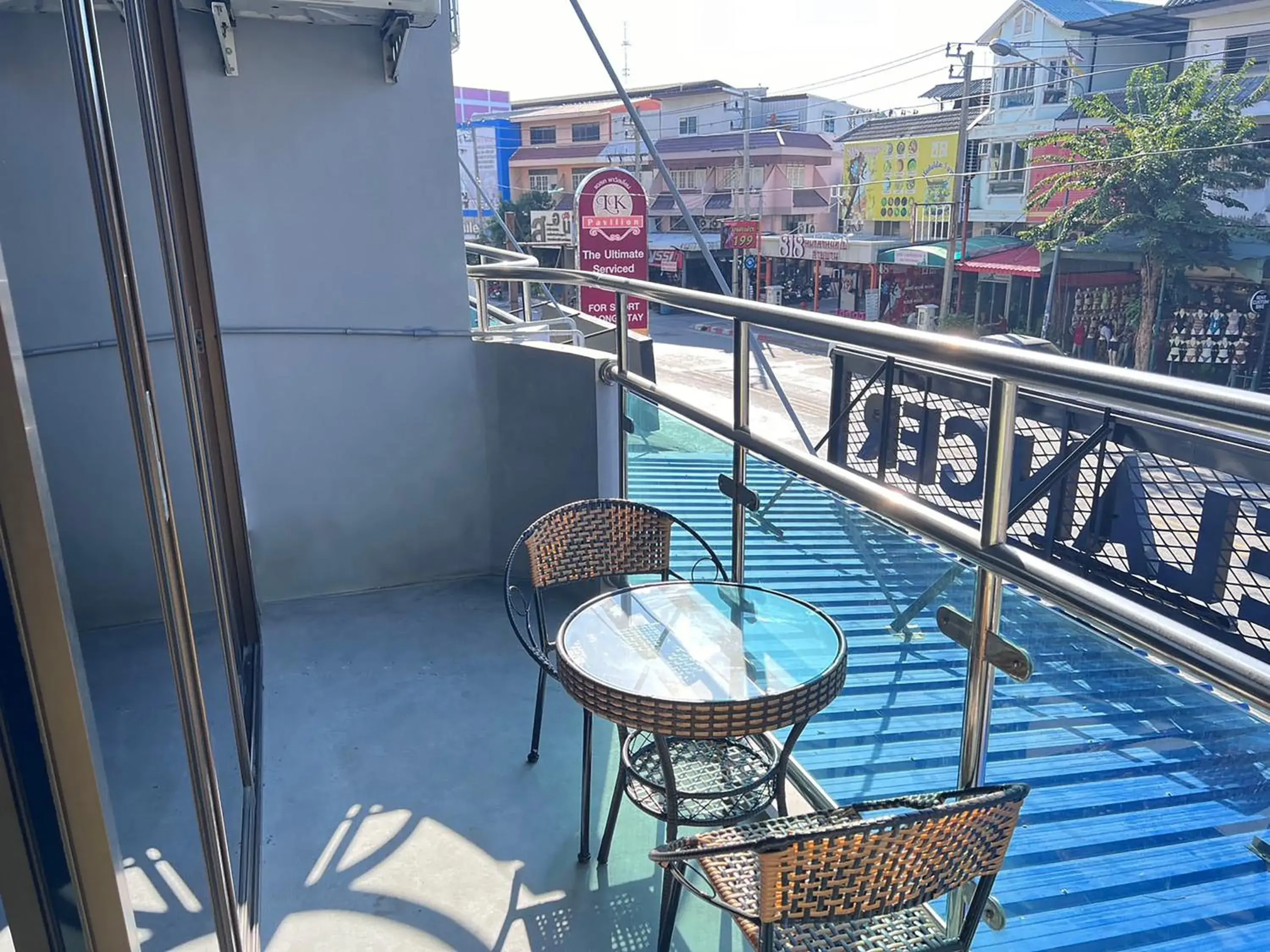 Balcony/Terrace in The Freelancer Hotel Balcony/Terrace in The Freelancer Hotel