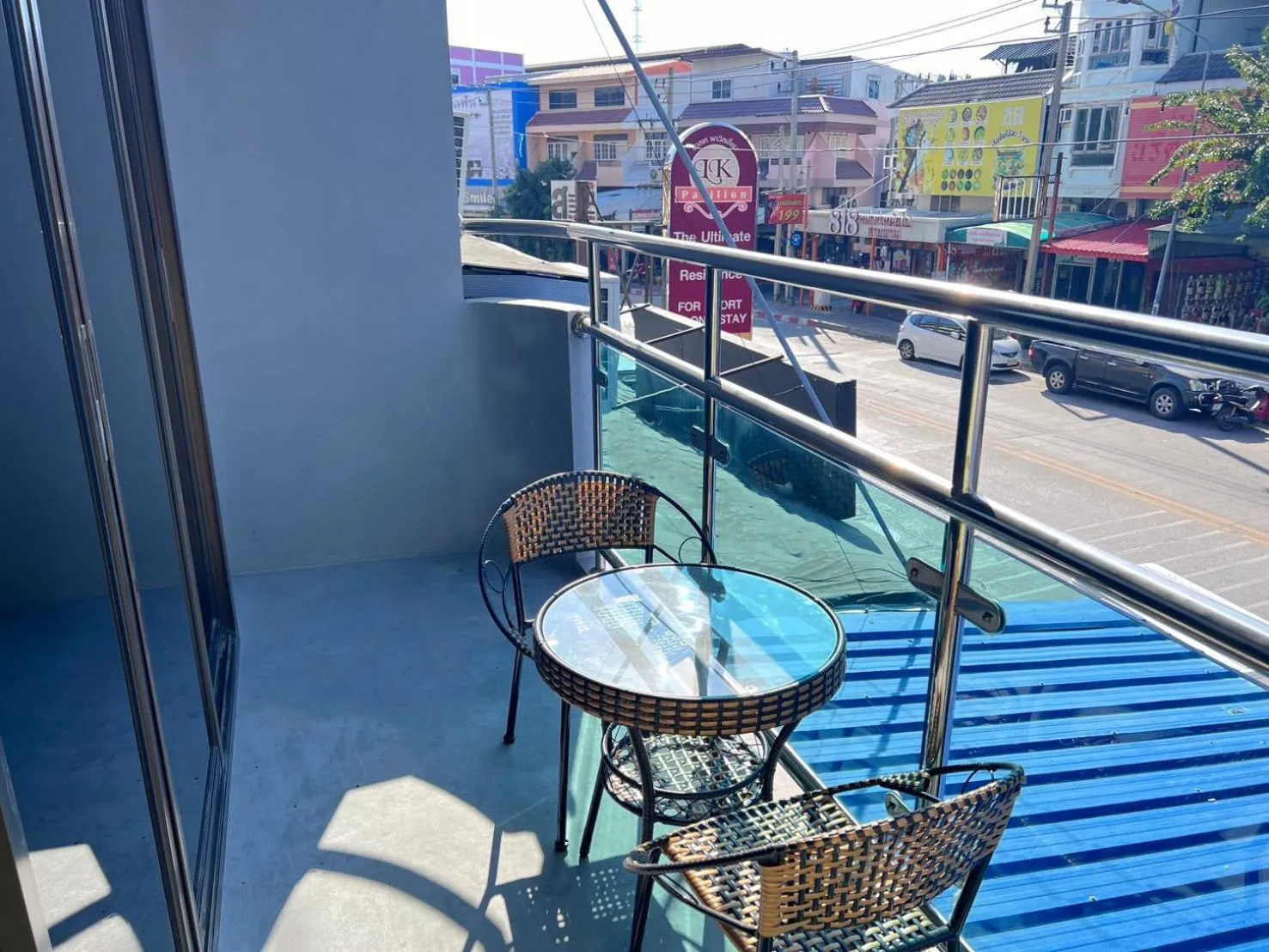 Balcony/Terrace in The Freelancer Hotel