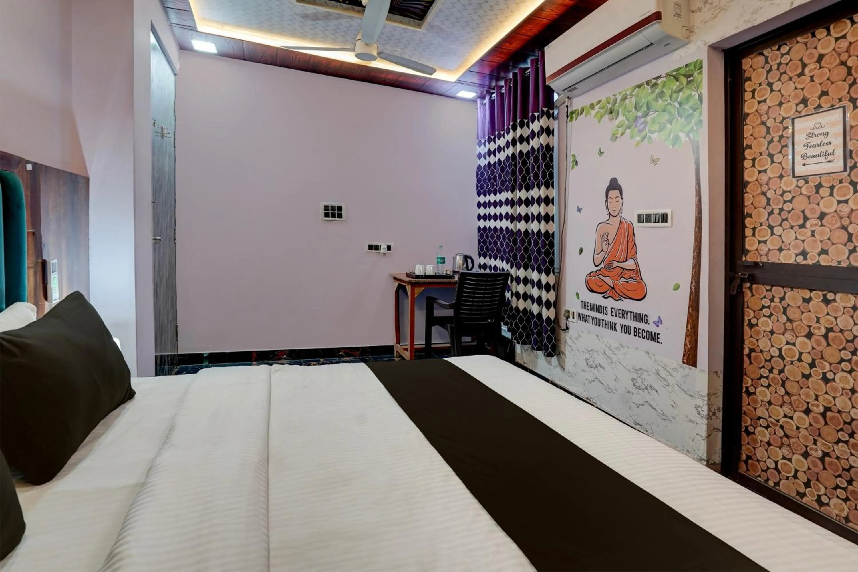 Bedroom, Bed in Hotel O Swastik Inn