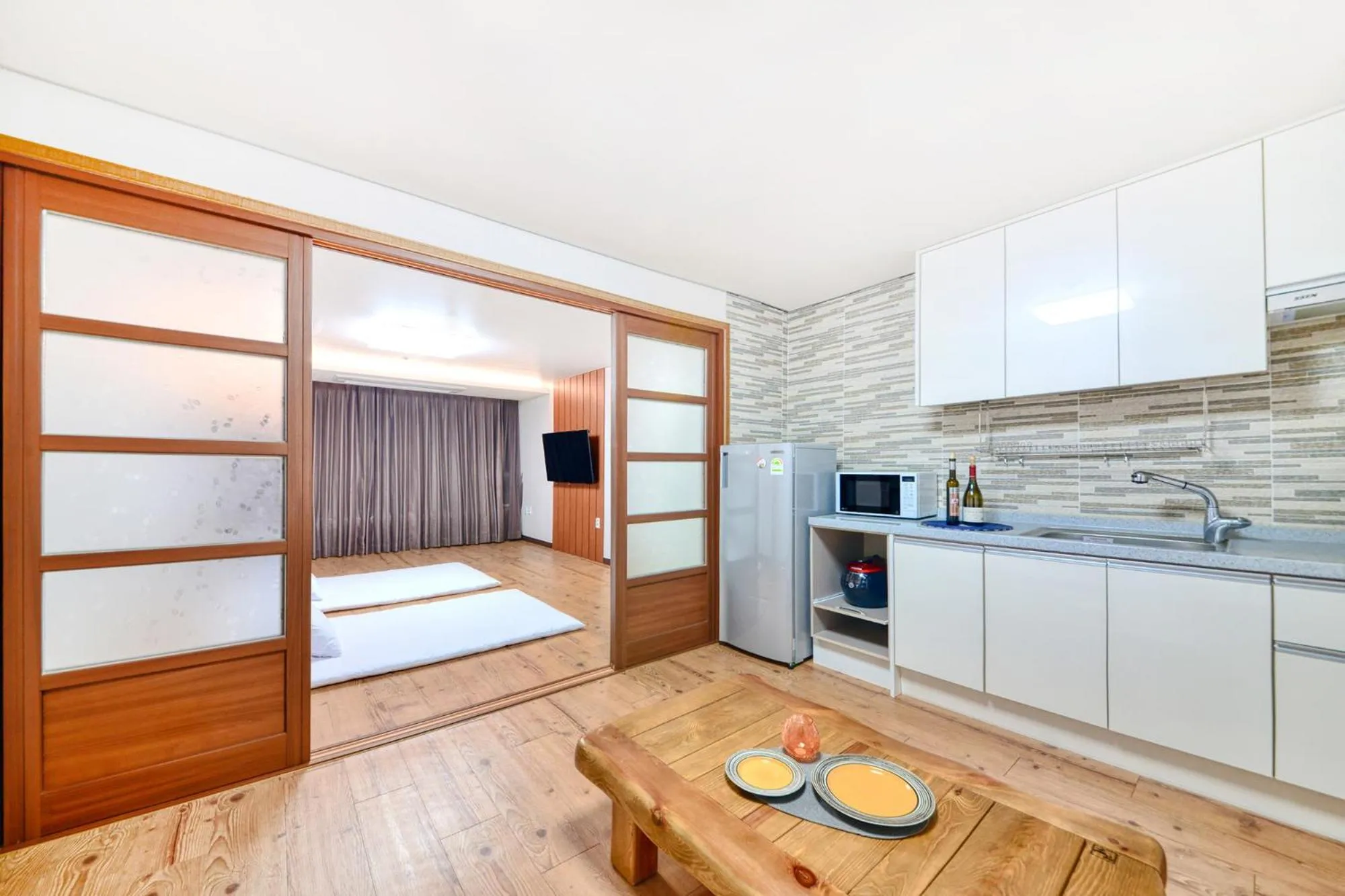 Bed in The Raon Pension