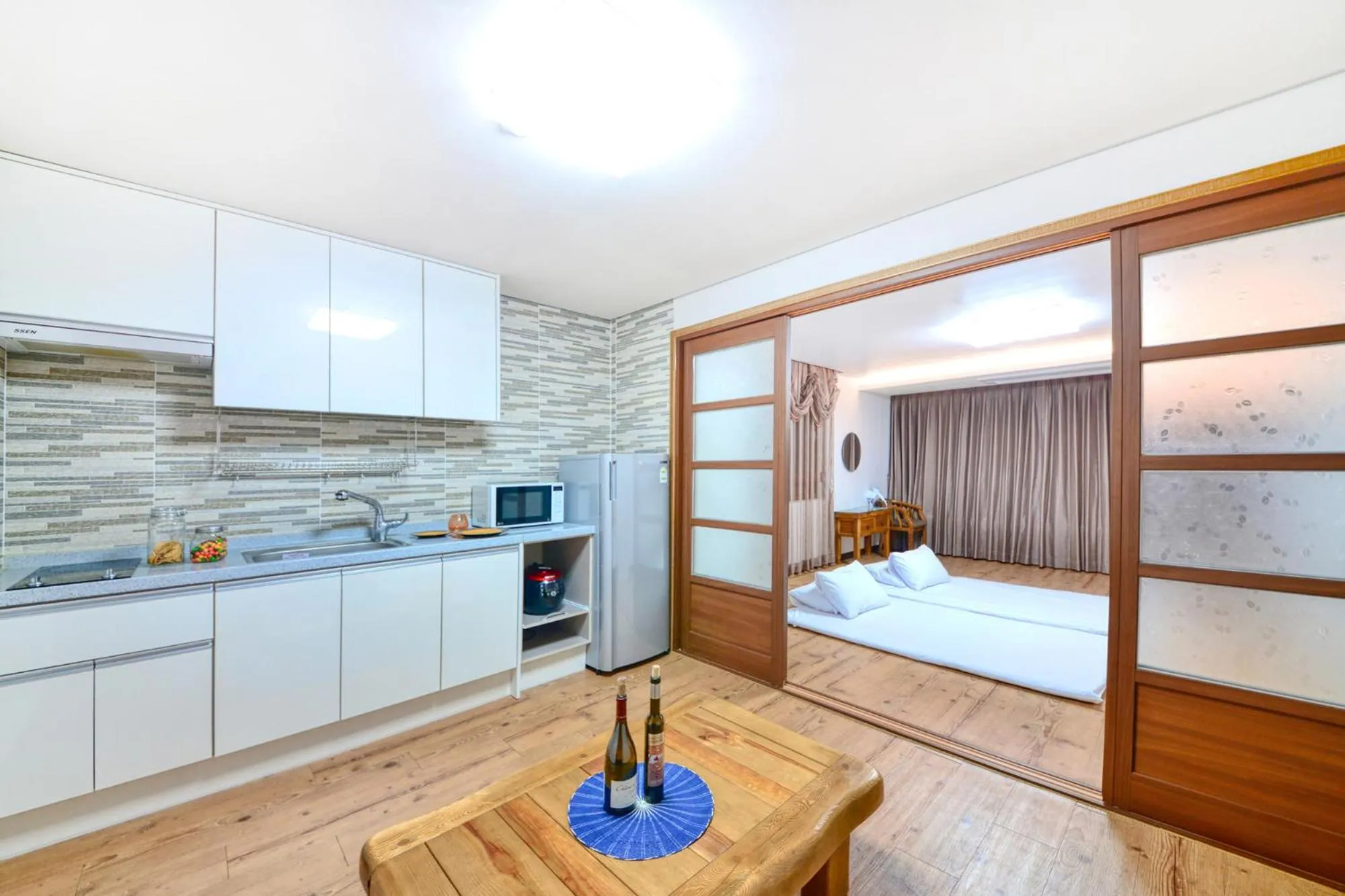 Bed in The Raon Pension