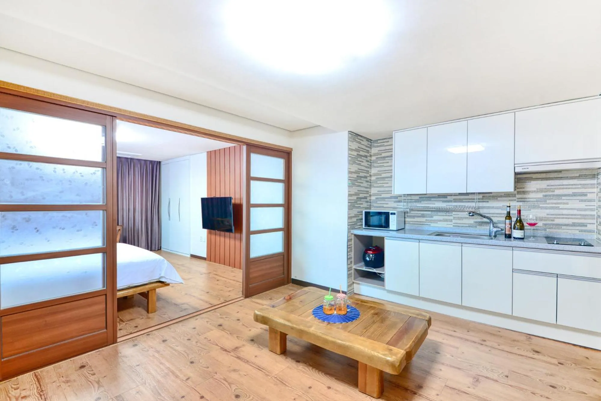 Bed in The Raon Pension