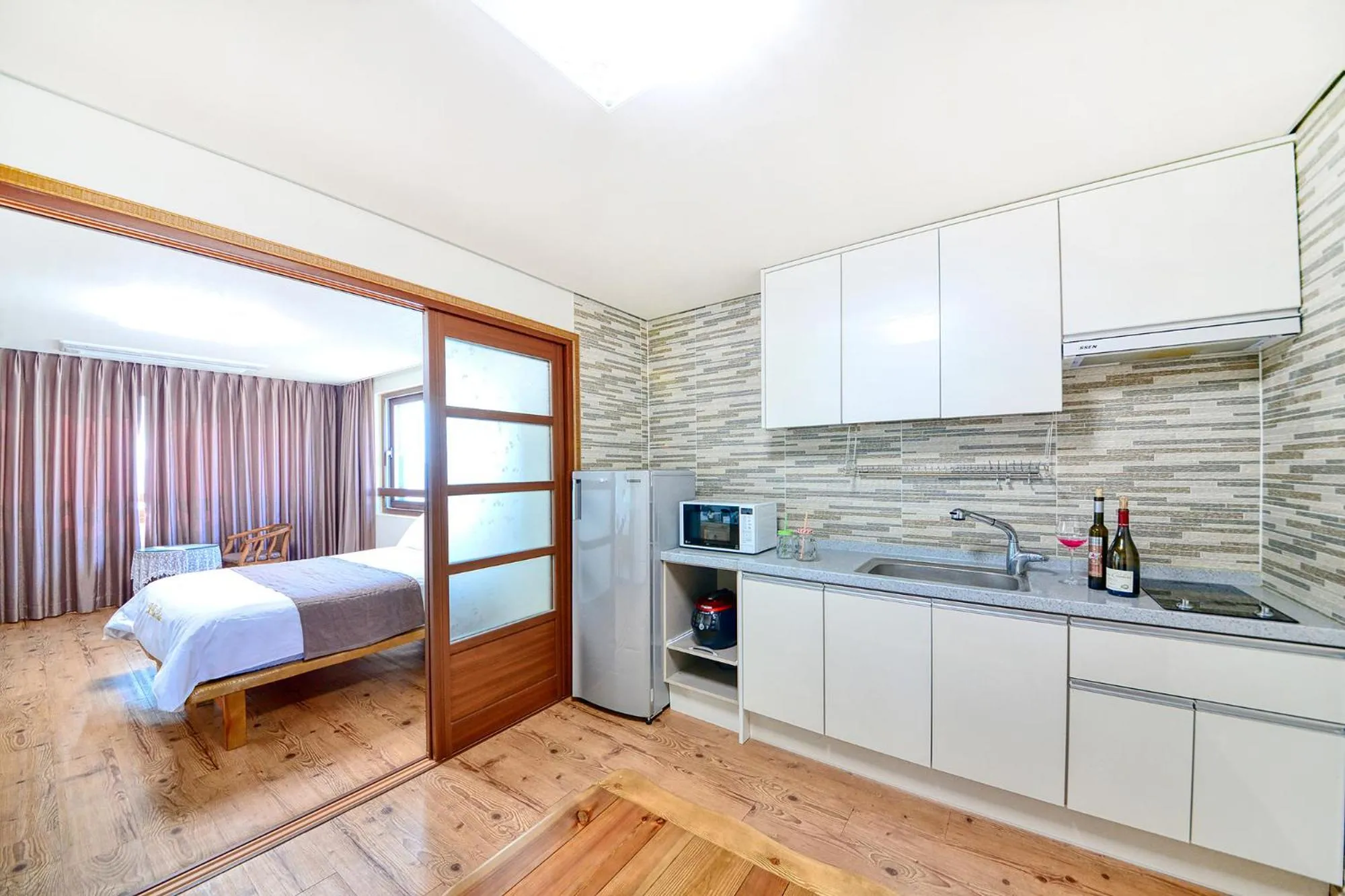 Bed in The Raon Pension