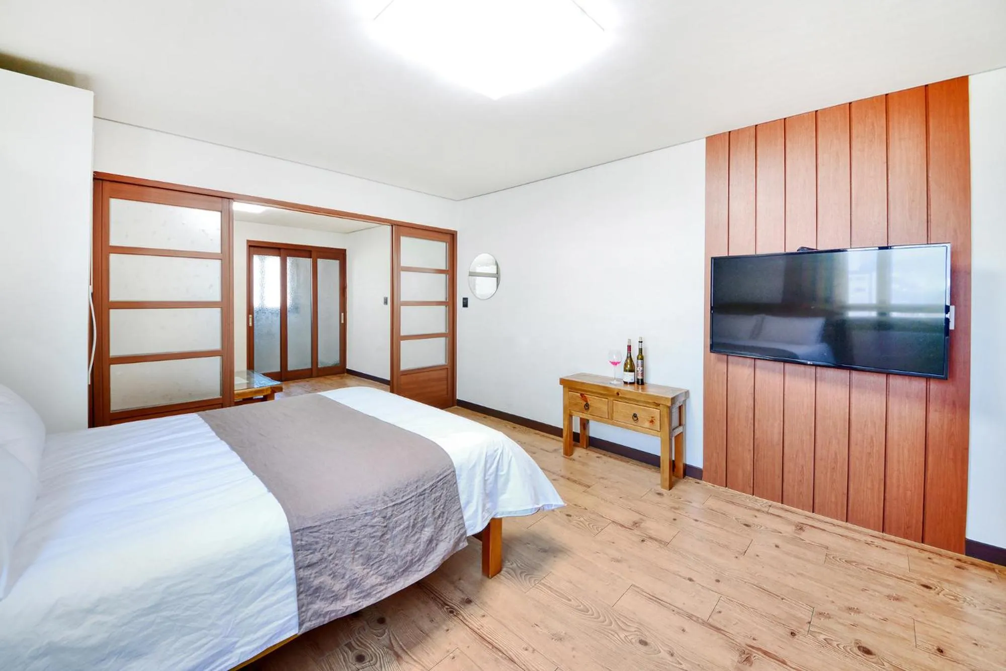 Bed in The Raon Pension