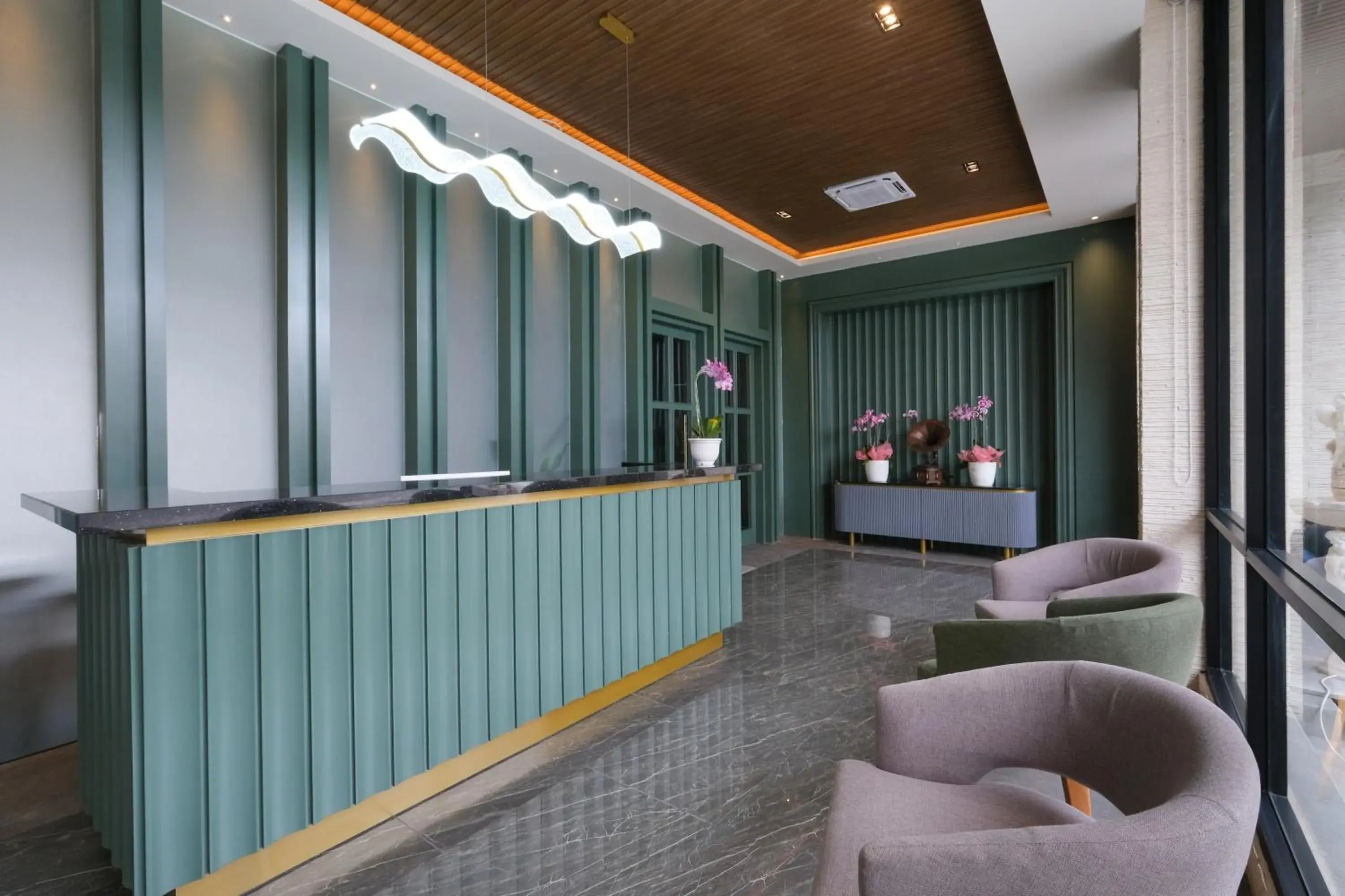 Lobby or reception in ValStar Hotel Canggu Lobby or reception in ValStar Hotel Canggu