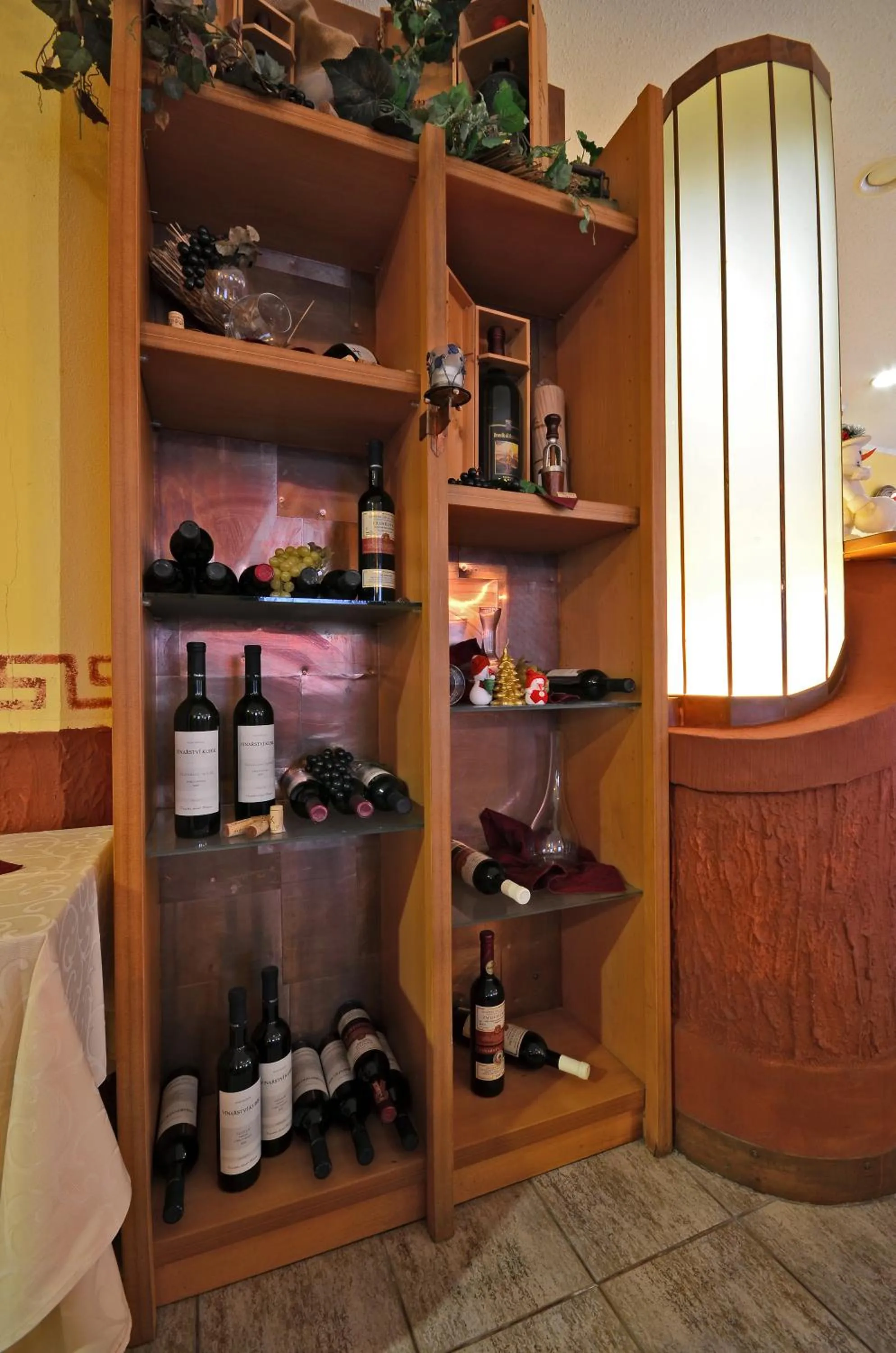 Alcoholic drinks in Penzion Fantasy - restaurant