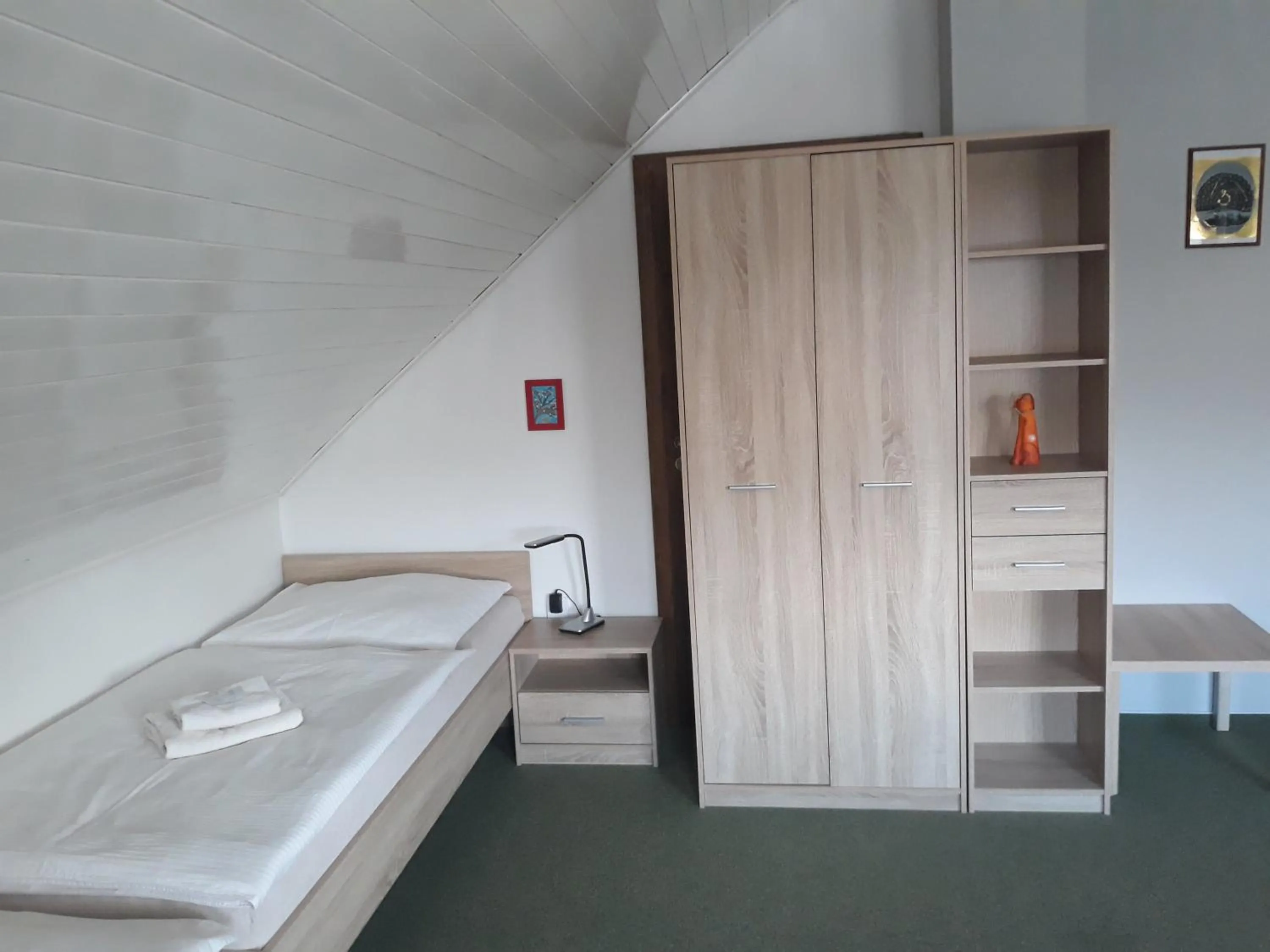 Bedroom, Bed in Penzion Fantasy - restaurant