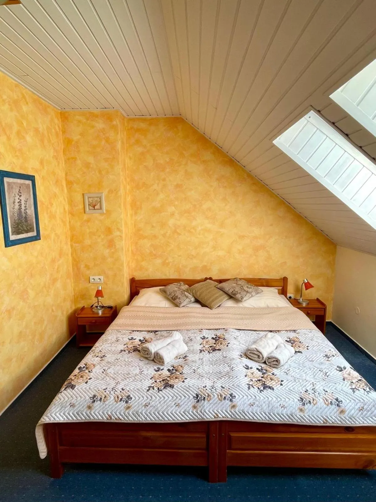 Bed in Penzion Fantasy - restaurant