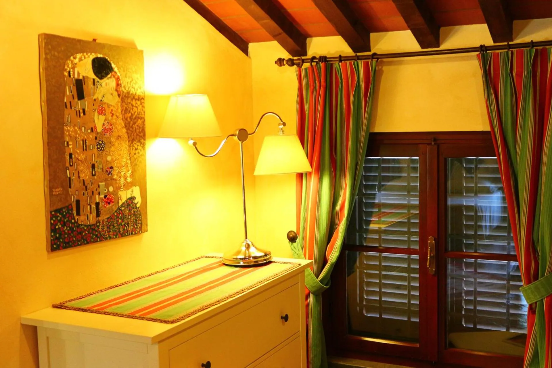 Decorative detail in Bed and breakfast Casa Formica