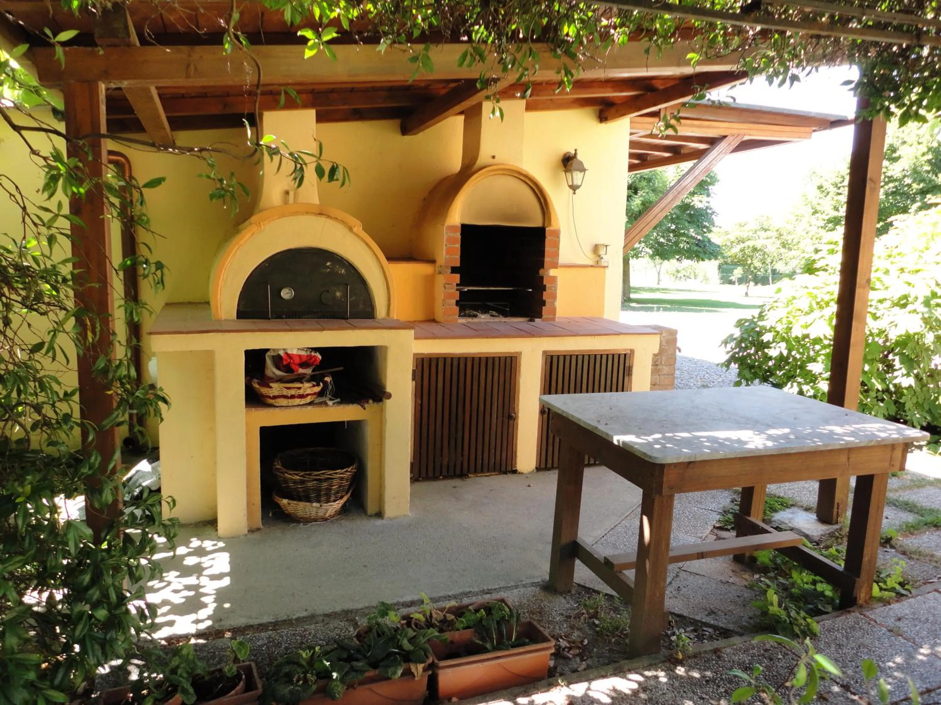 Garden in Bed and breakfast Casa Formica