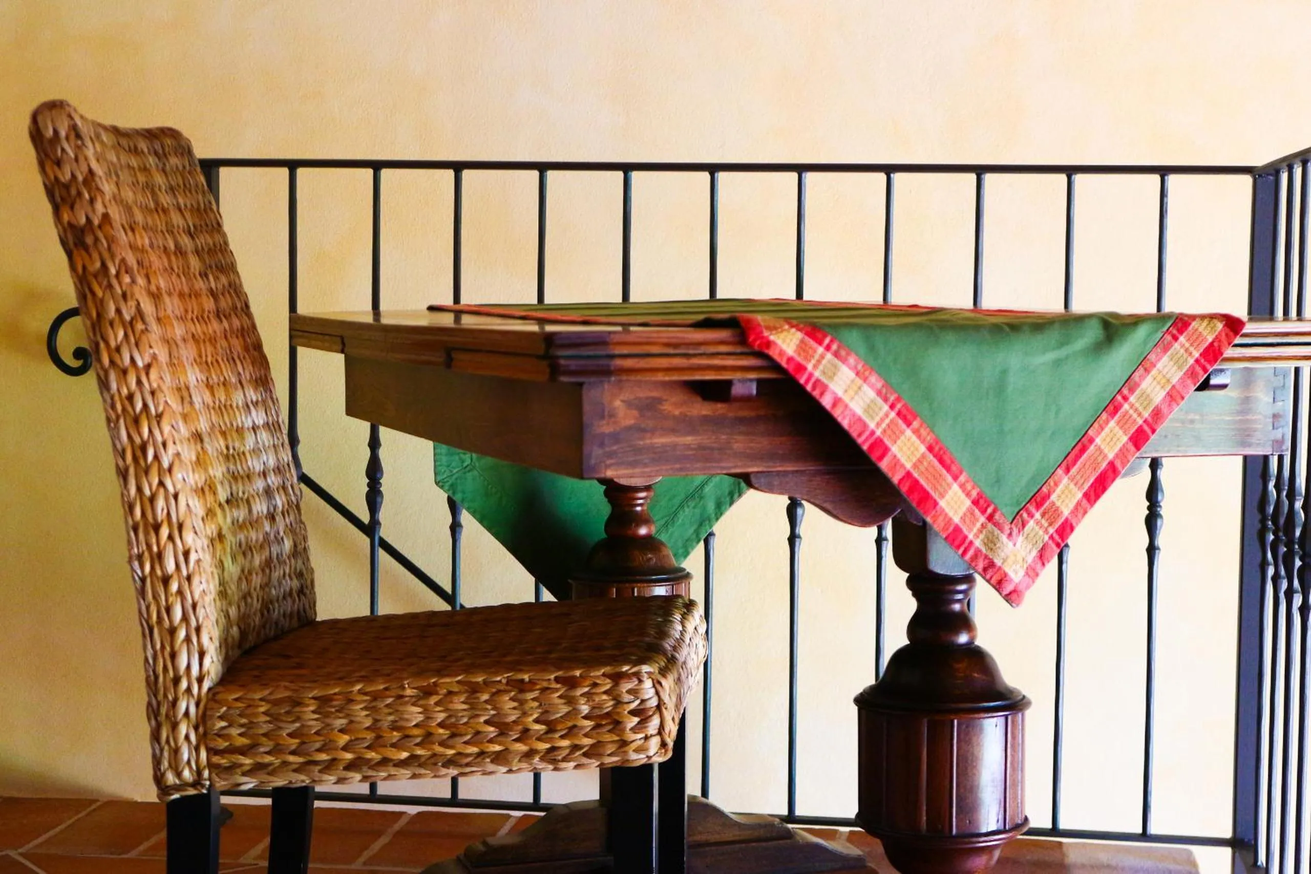 Decorative detail in Bed and breakfast Casa Formica