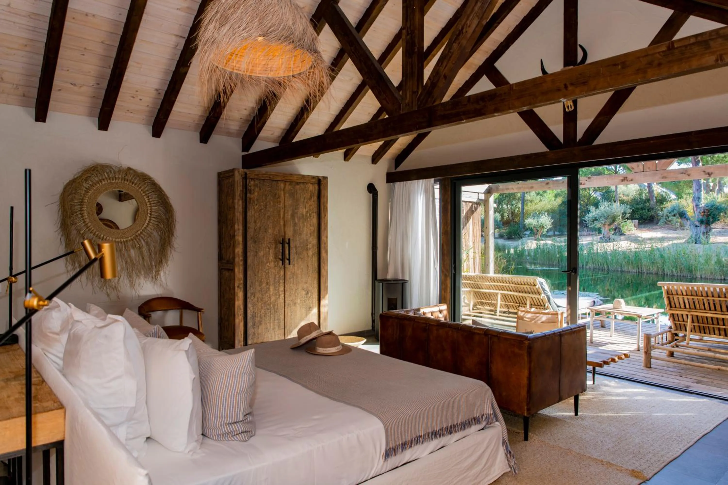 Bedroom, Bed in Sublime Comporta Country Retreat & SPA