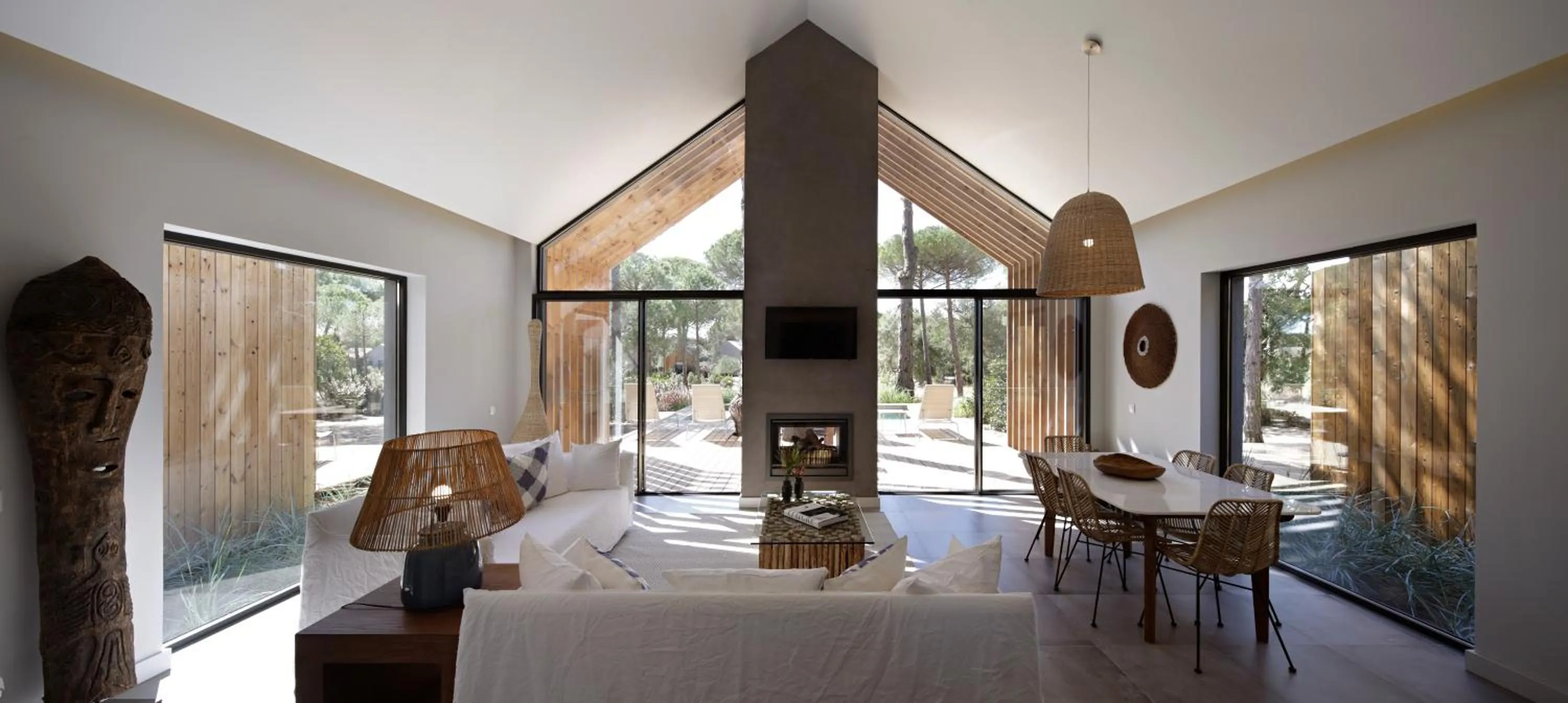 Living room in Sublime Comporta Country Retreat & SPA
