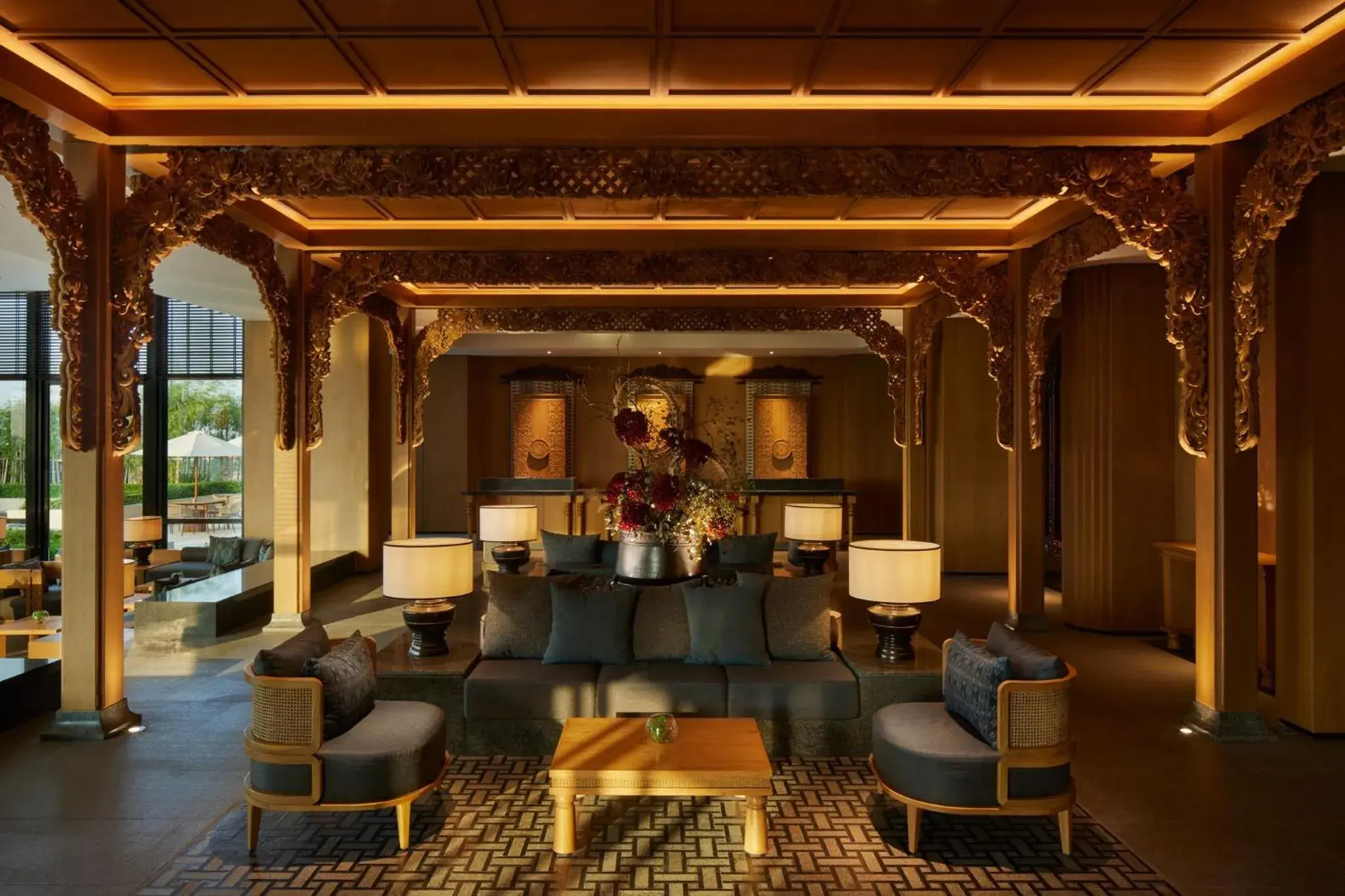 Lobby or reception in Hotel Tentrem Jakarta Lobby or reception in Hotel Tentrem Jakarta