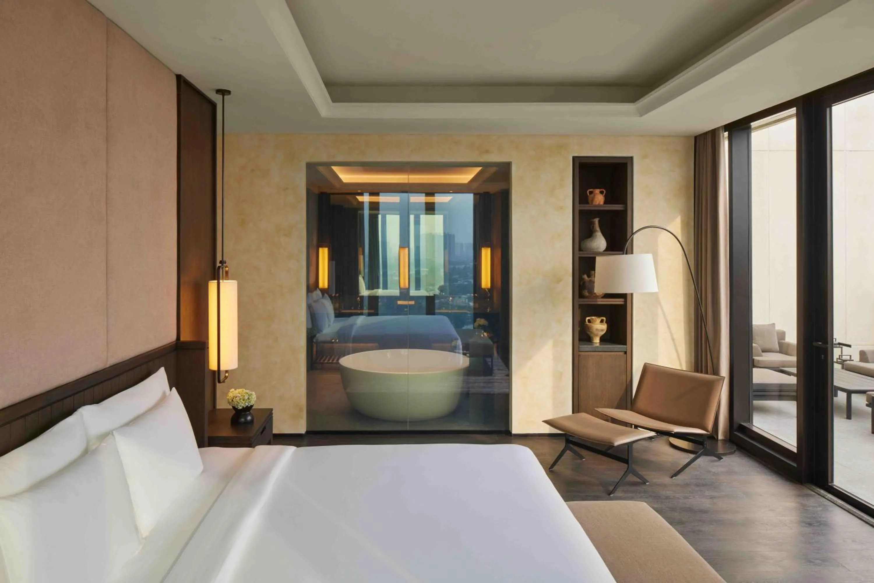 Bedroom, Bed in Hotel Tentrem Jakarta