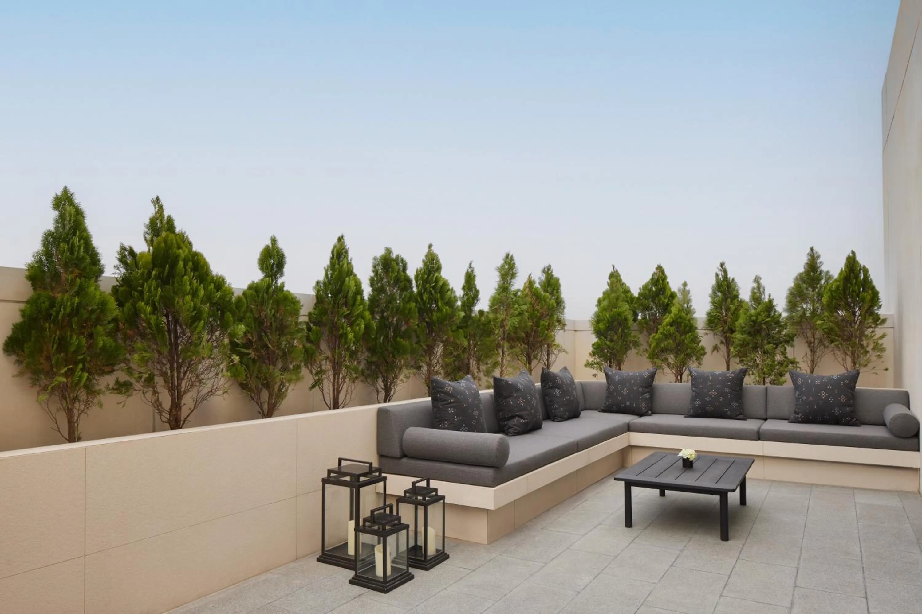 Balcony/Terrace in Hotel Tentrem Jakarta