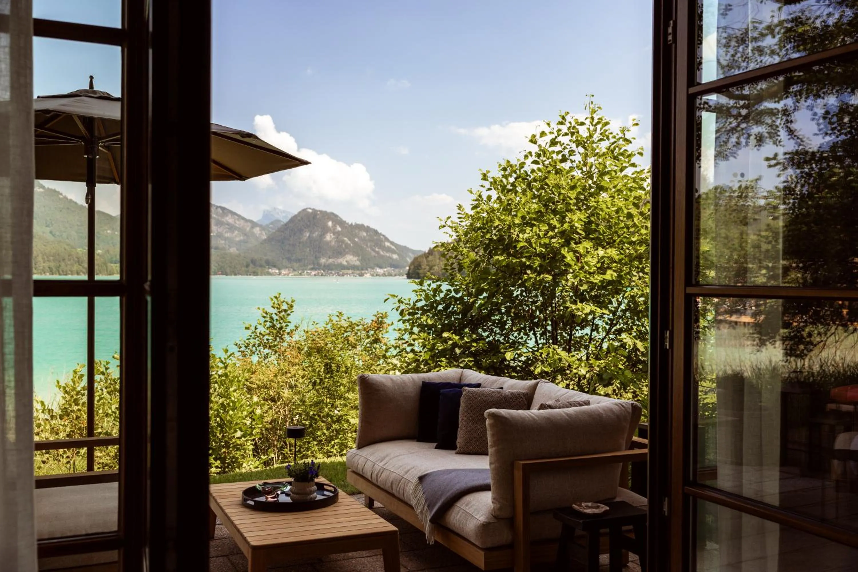 View (from property/room) in Rosewood Schloss Fuschl