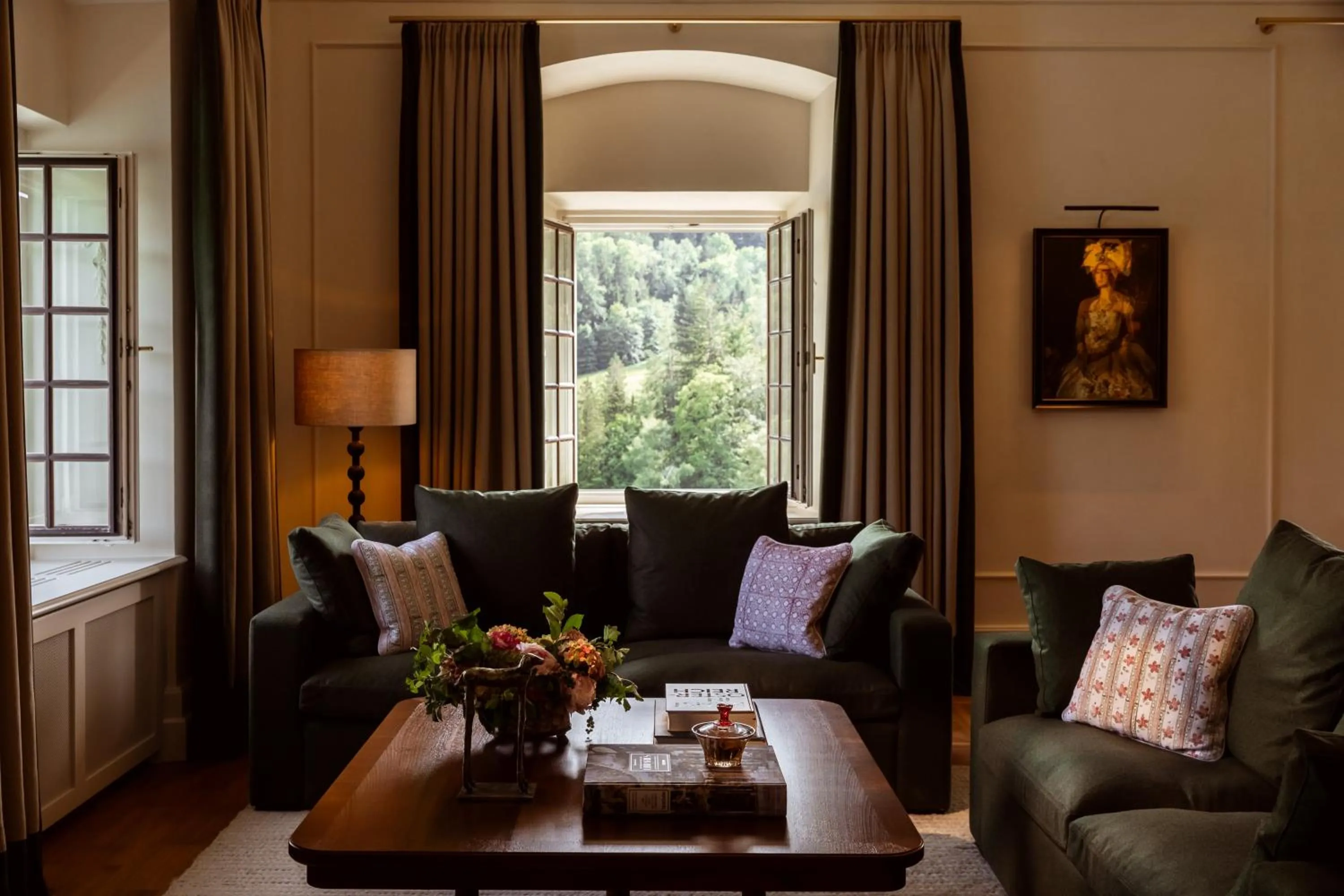 Living room in Rosewood Schloss Fuschl