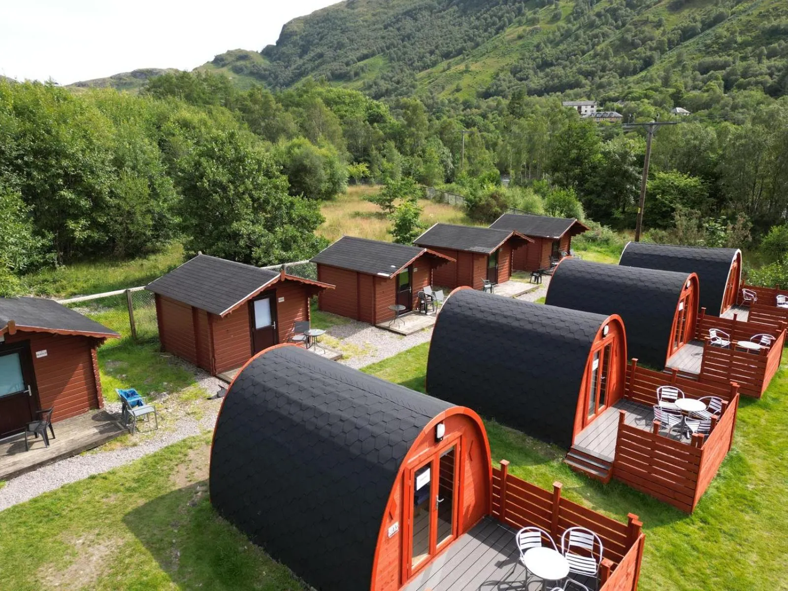 Property building in MacDonald Hotel & Cabins