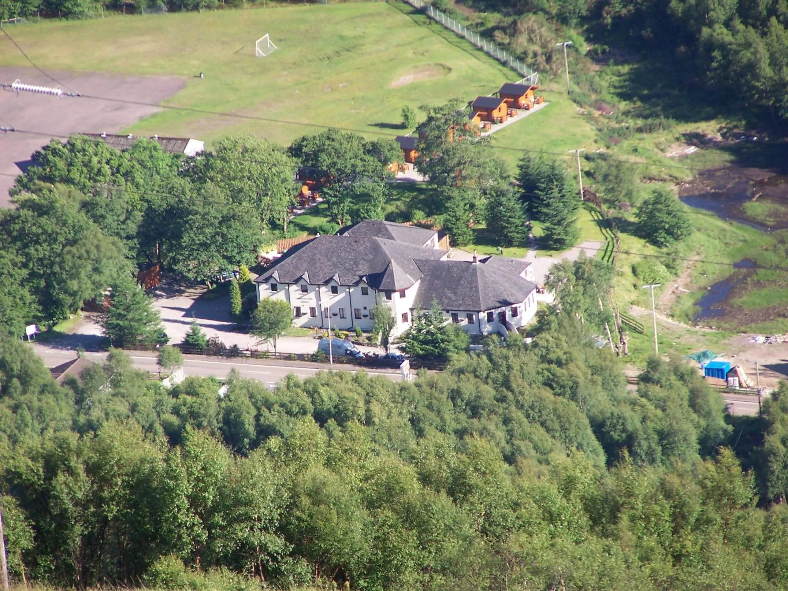 Bird's eye view in MacDonald Hotel & Cabins