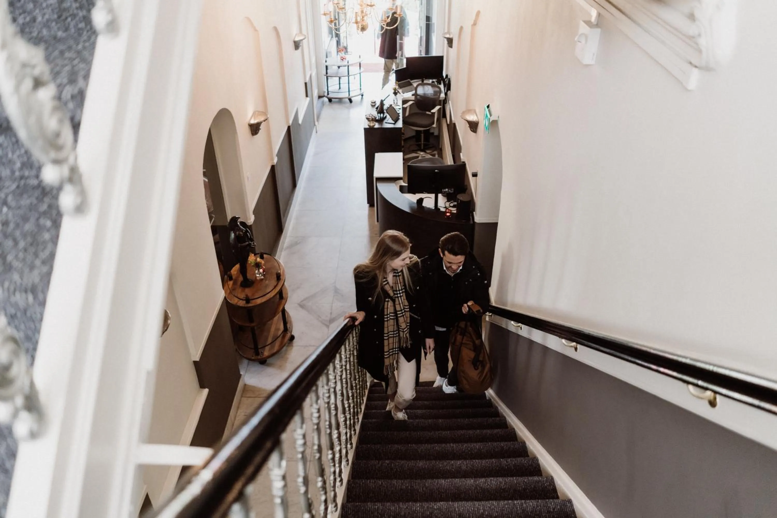 Lobby or reception in Châteauhotel De Havixhorst