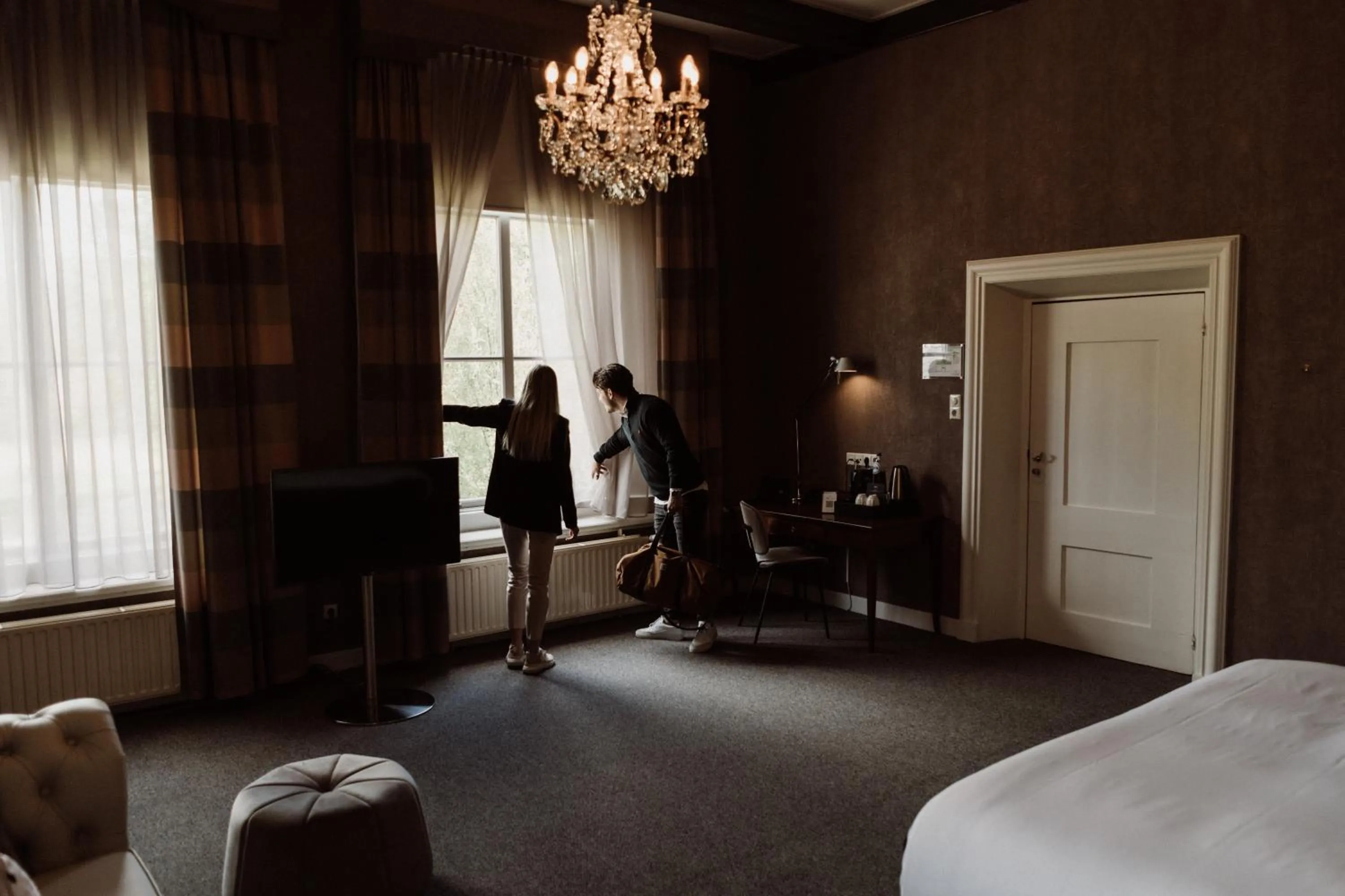 People, Bed in Châteauhotel De Havixhorst