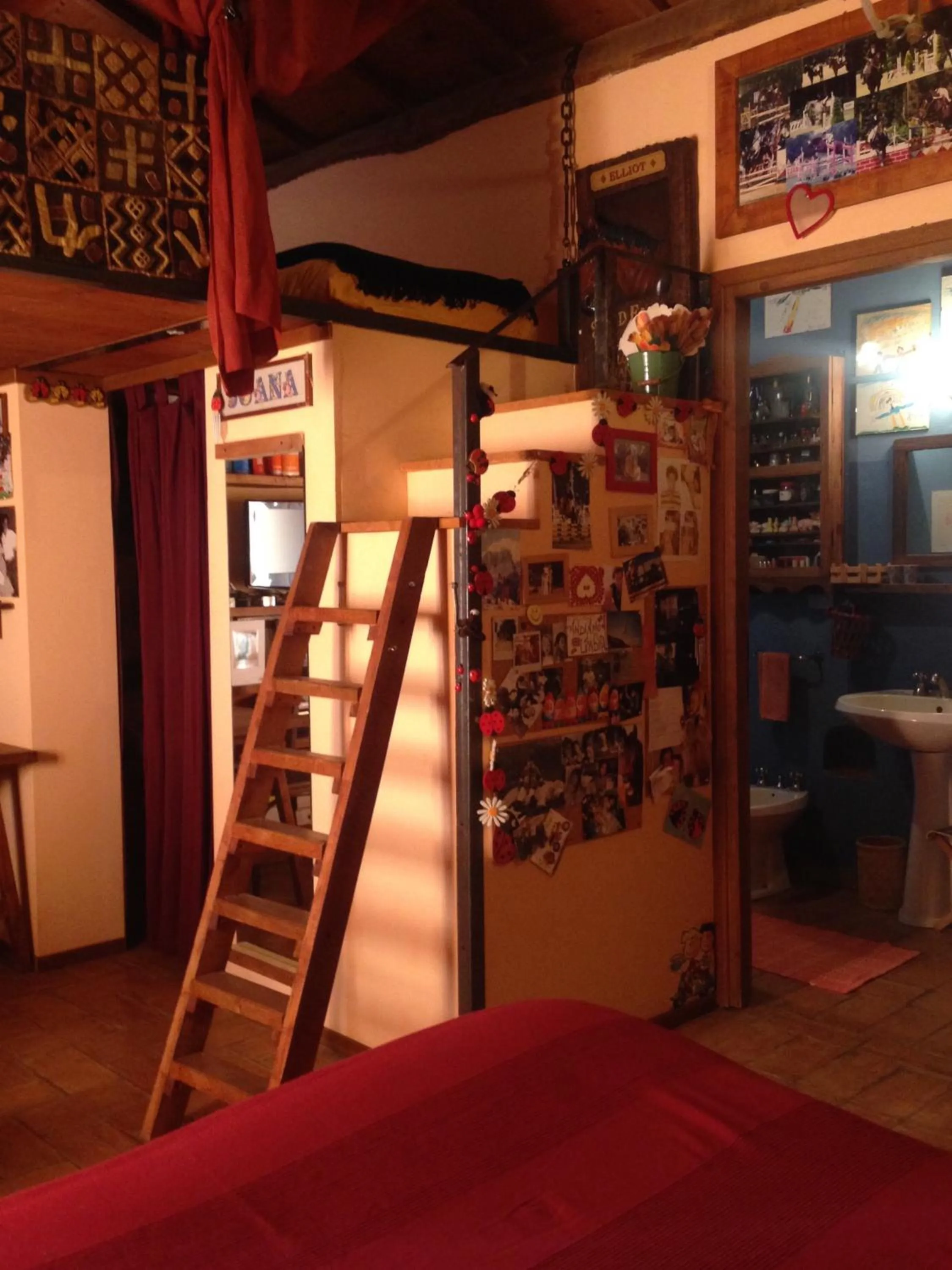 Bed in Bed And Breakfast Dopo Il Settimo Cielo