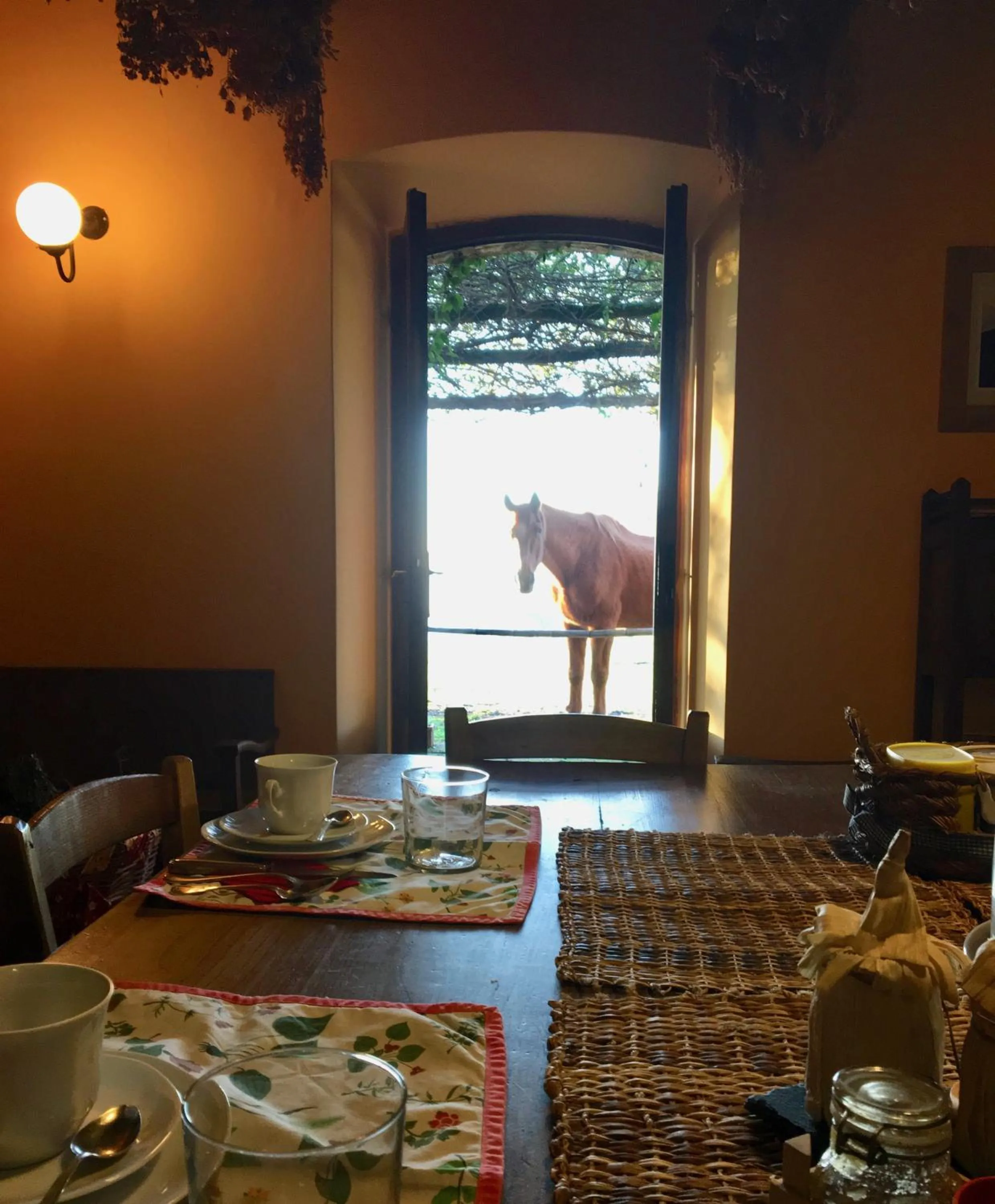 Dining area in Bed And Breakfast Dopo Il Settimo Cielo